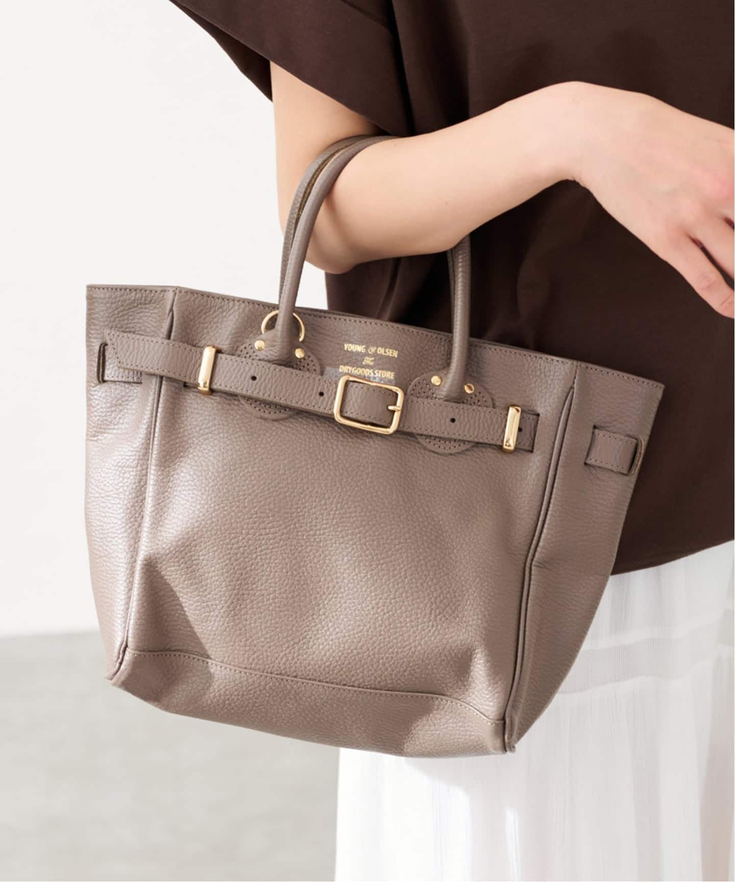 ≪WEB限定 / 追加≫YOUNG＆OLSEN 別注ストラップ付きベルトバッグ