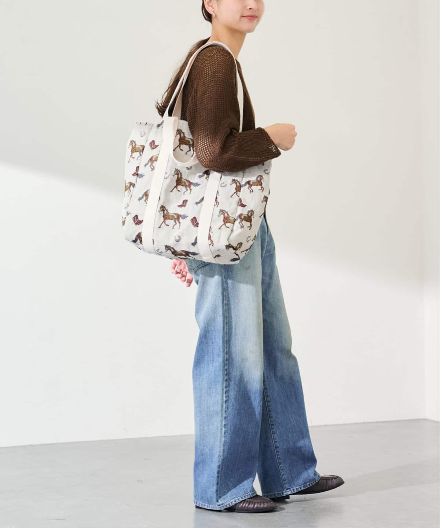 ≪追加予約≫PAYDAY/ペイデイ JACQUARD HORSE トート（トートバッグ