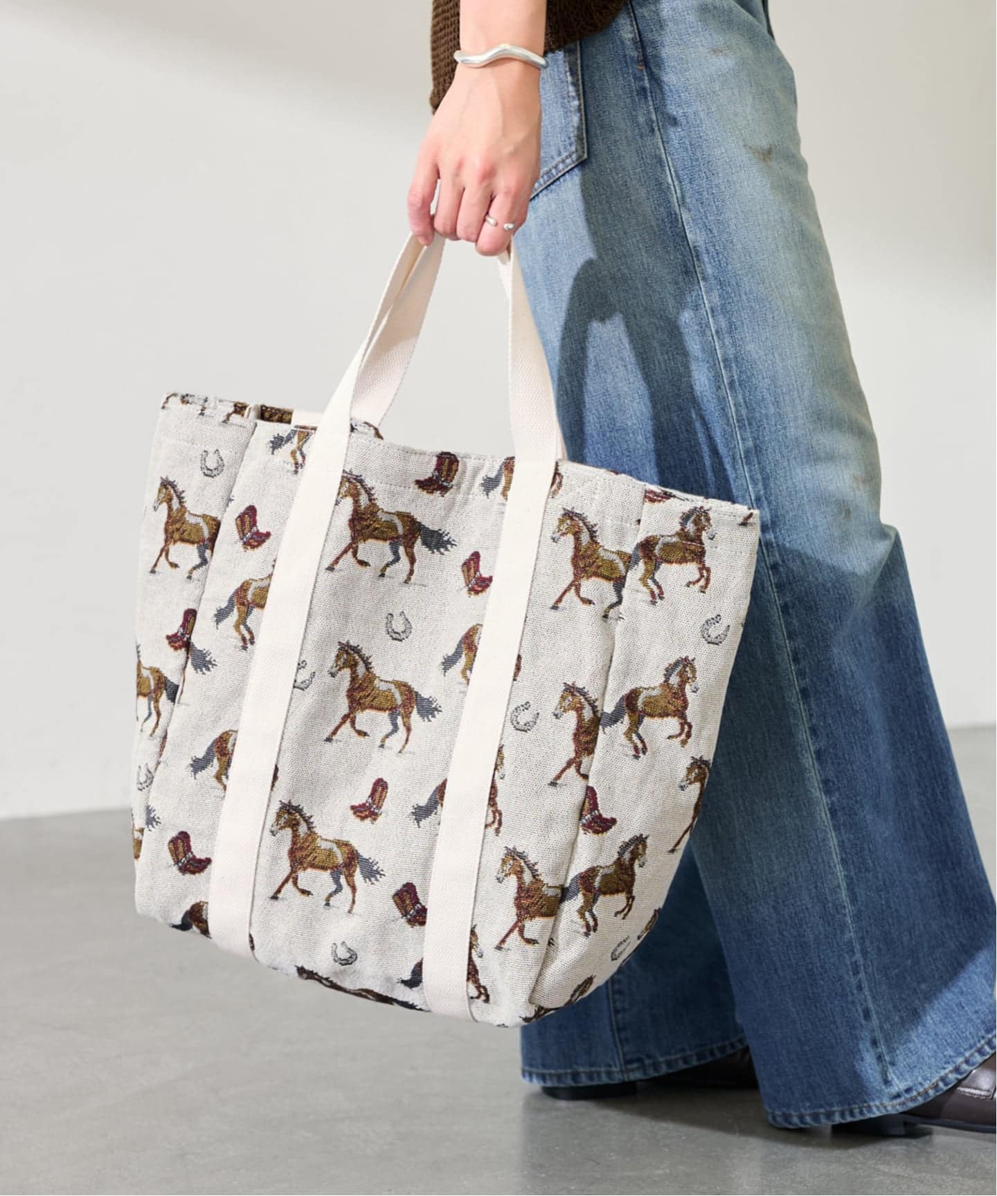 ≪追加予約≫PAYDAY/ペイデイ JACQUARD HORSE トート（トートバッグ