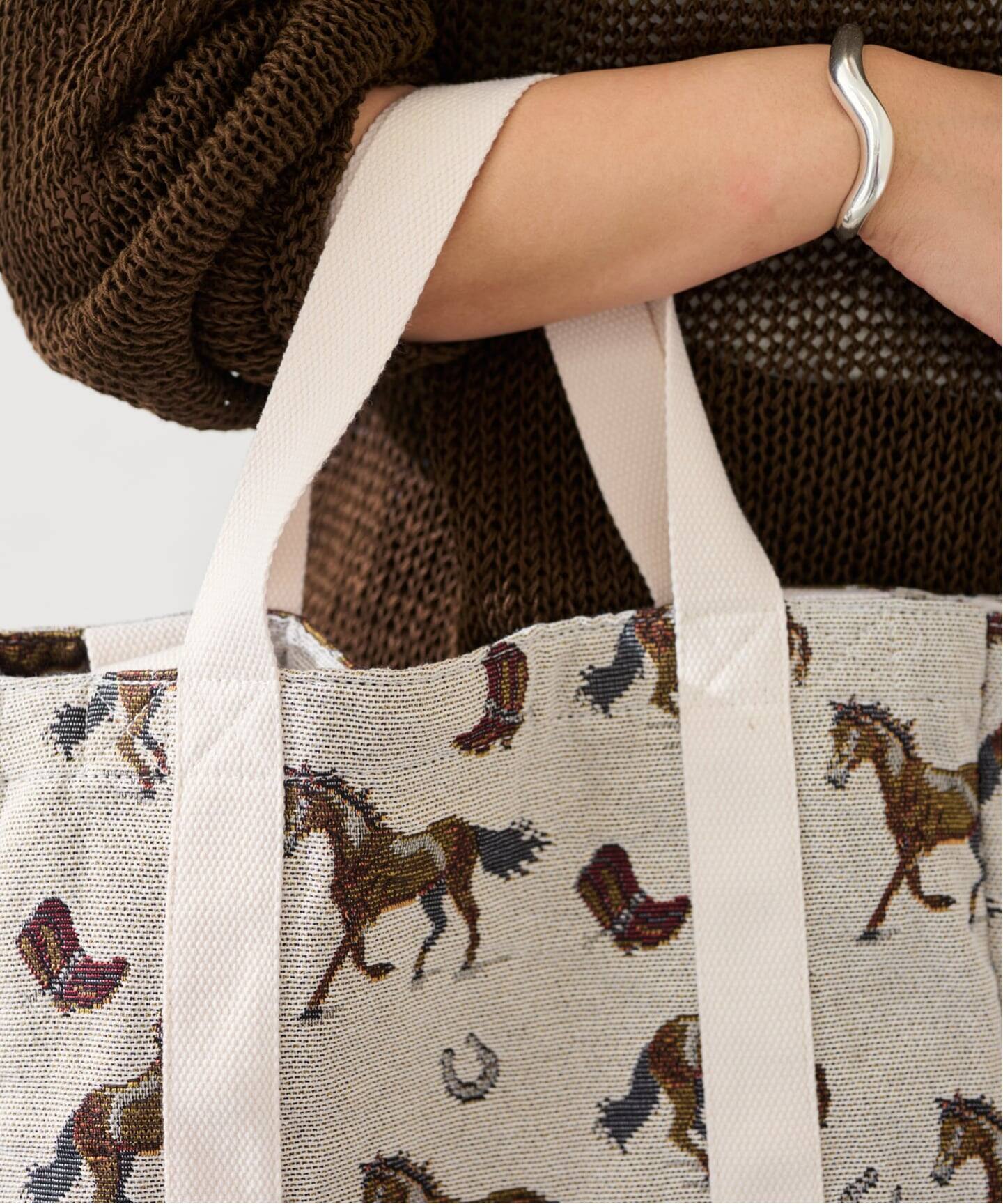 ≪追加予約≫PAYDAY/ペイデイ JACQUARD HORSE トート（トートバッグ