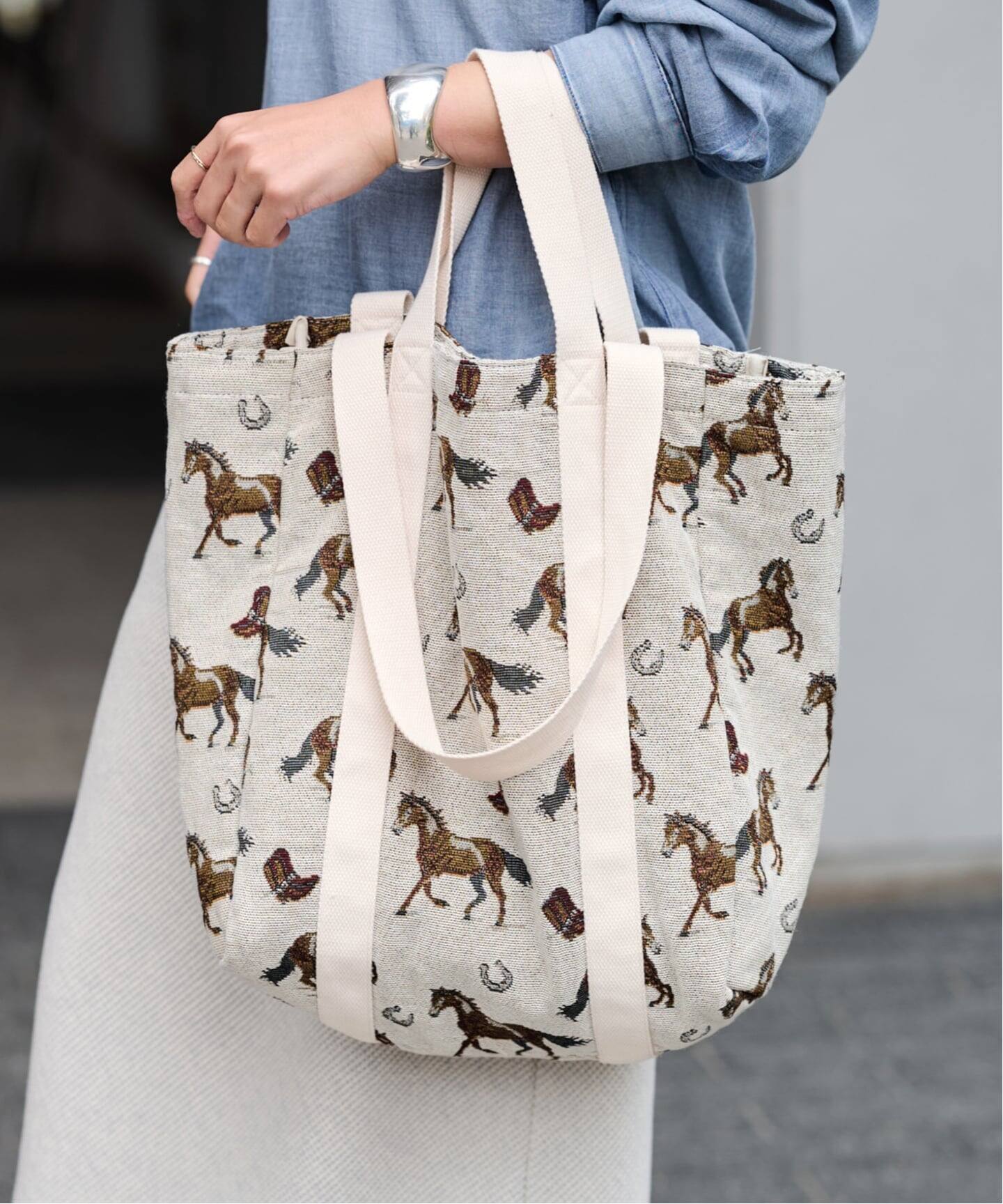 ≪追加≫PAYDAY/ペイデイ JACQUARD HORSE トート（トートバッグ 