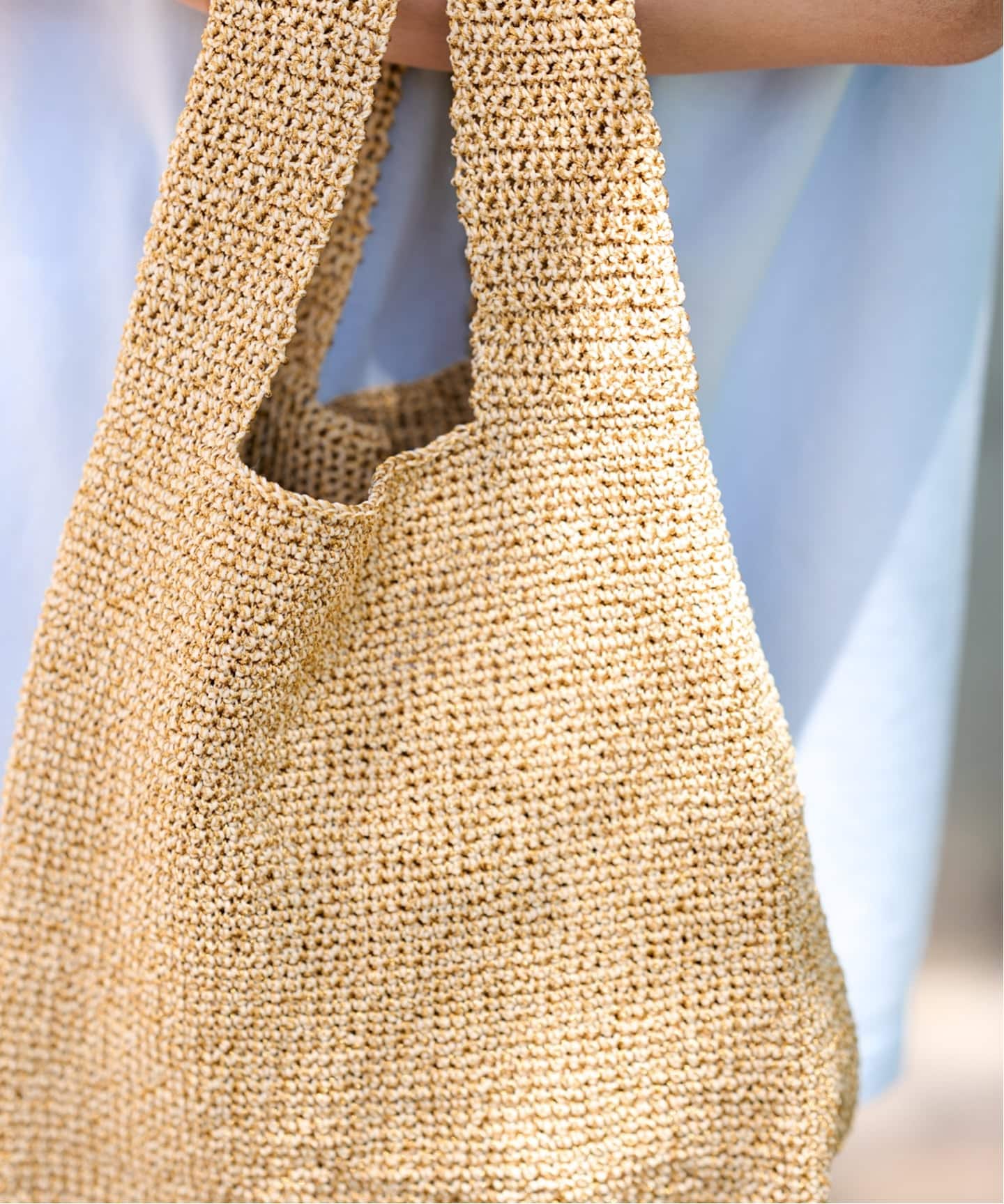 BAGMATI /バグマティ shopping ラフィアライクバッグ（かごバッグ