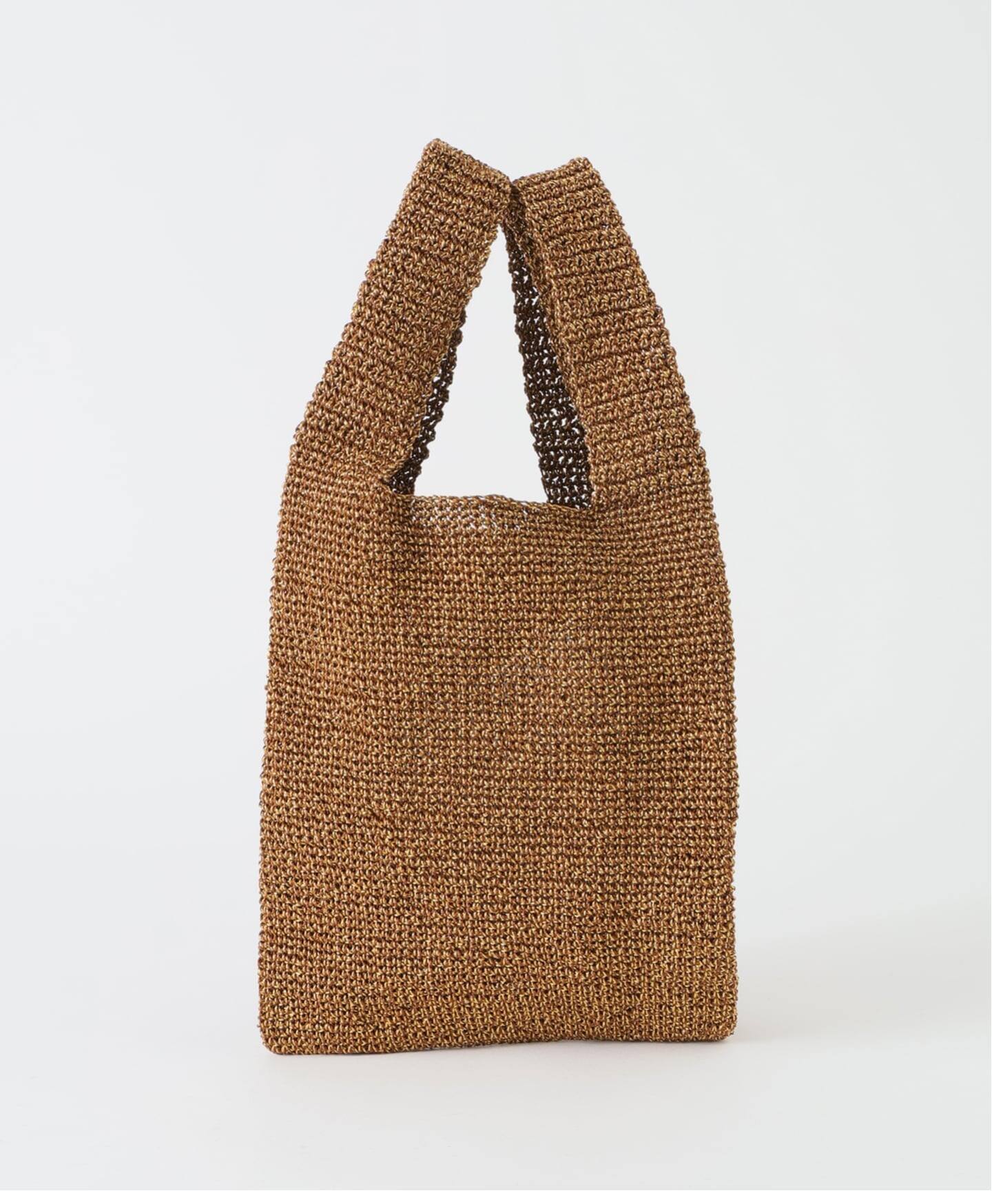 BAGMATI /バグマティ shopping ラフィアライクバッグ（かごバッグ