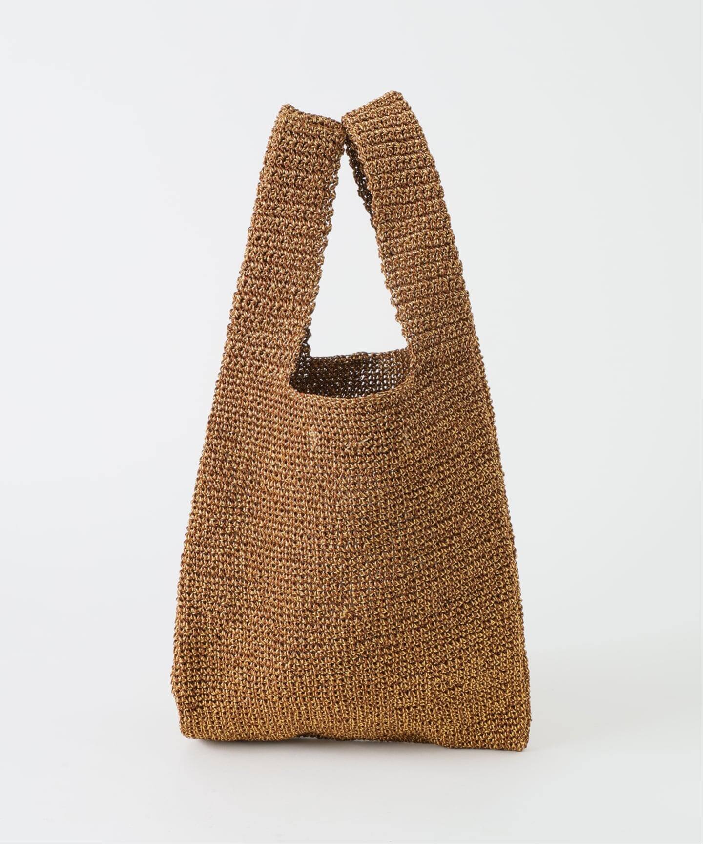 BAGMATI /バグマティ shopping ラフィアライクバッグ（かごバッグ