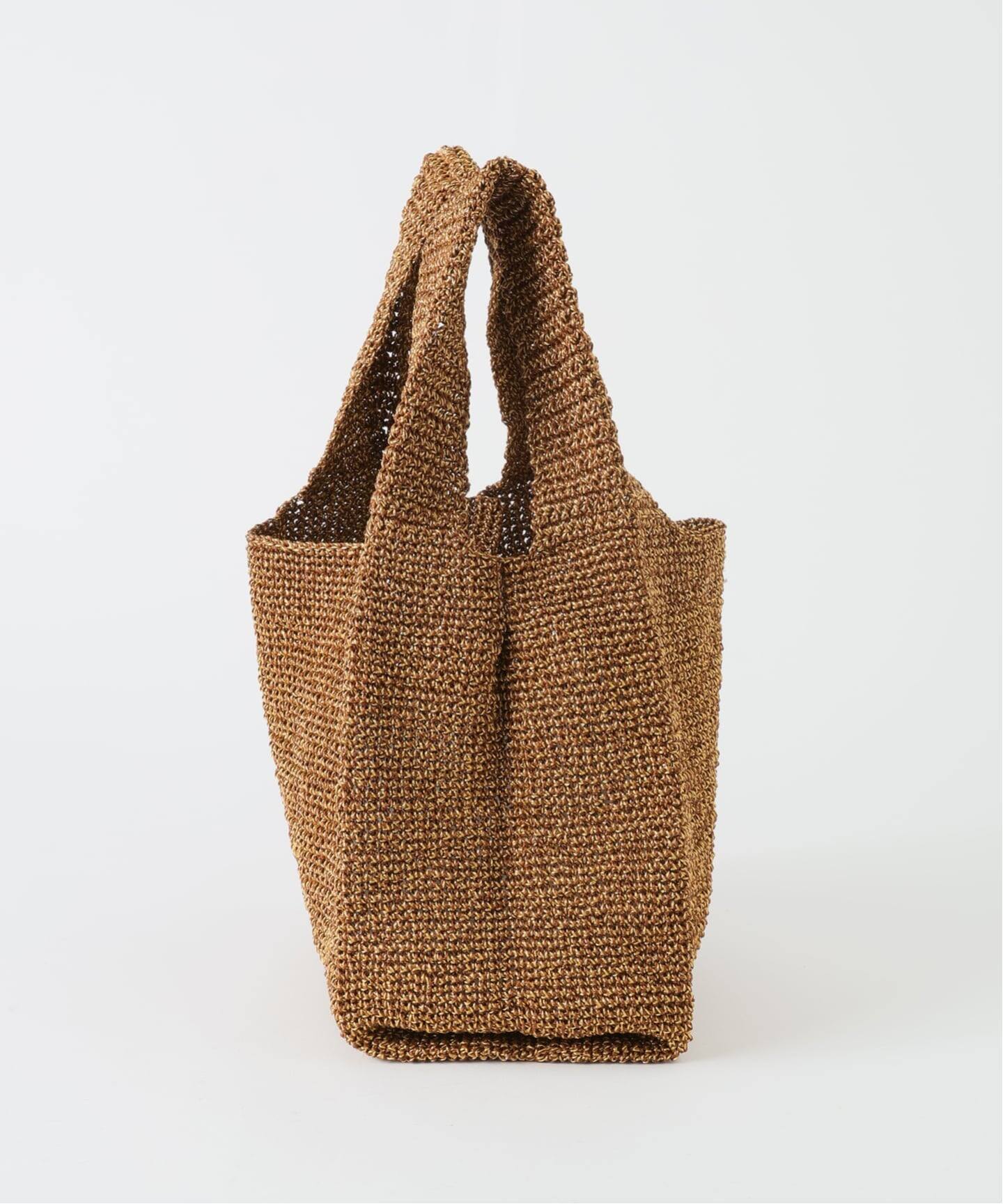 BAGMATI /バグマティ shopping ラフィアライクバッグ(かごバッグ BAGMATI /バグマティ shopping ラフィアライクバッグ(かごバッグ