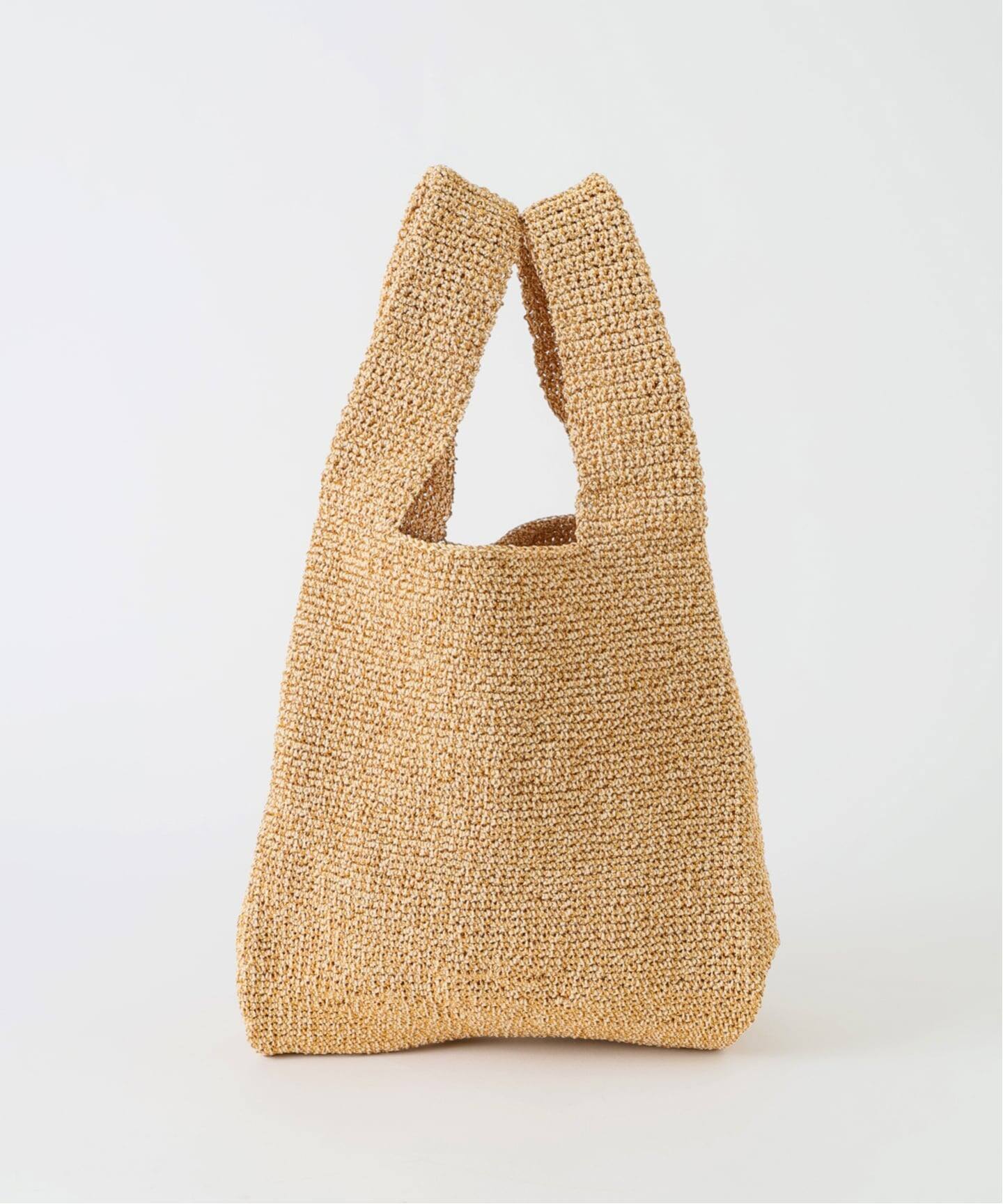 BAGMATI /バグマティ shopping ラフィアライクバッグ（かごバッグ