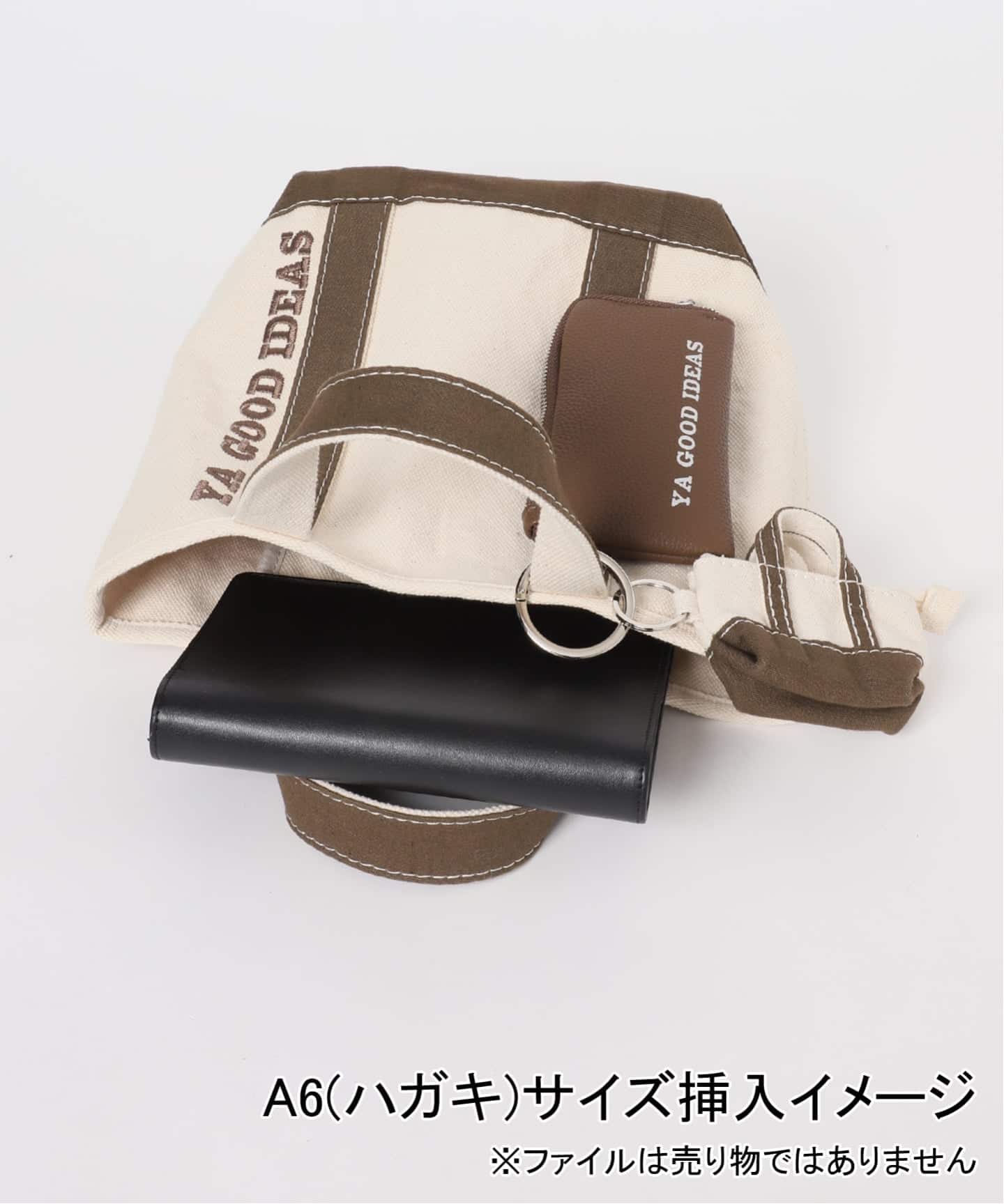 ≪追加予約≫YA GOOD IDEAS YA BIG&MINI トート S（キャンバス