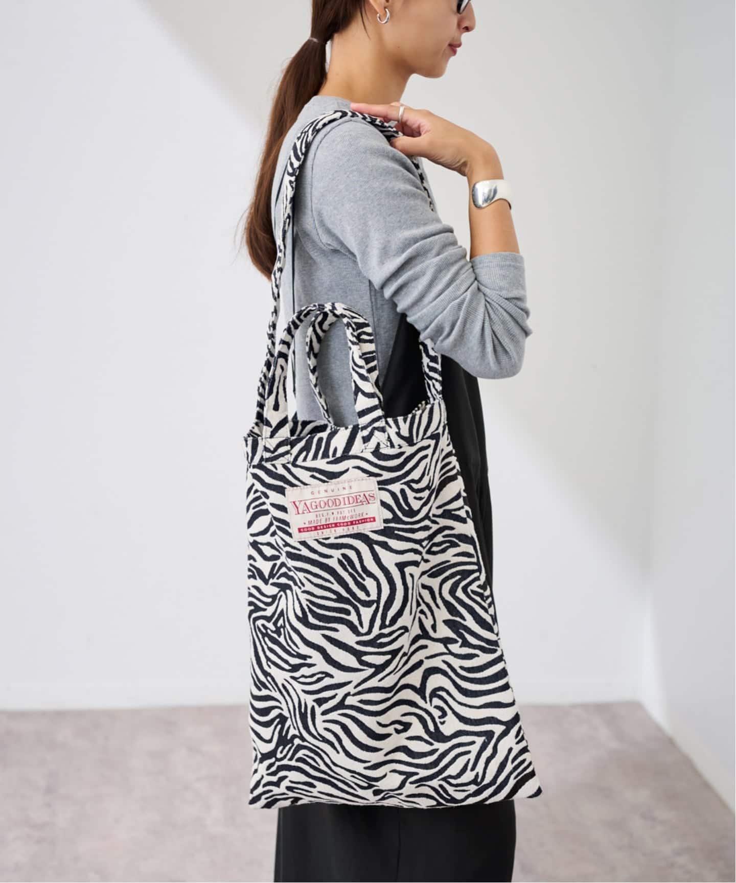 ≪追加≫YA GOOD IDEAS BIG TAG FABRIC トート 2（トートバッグ