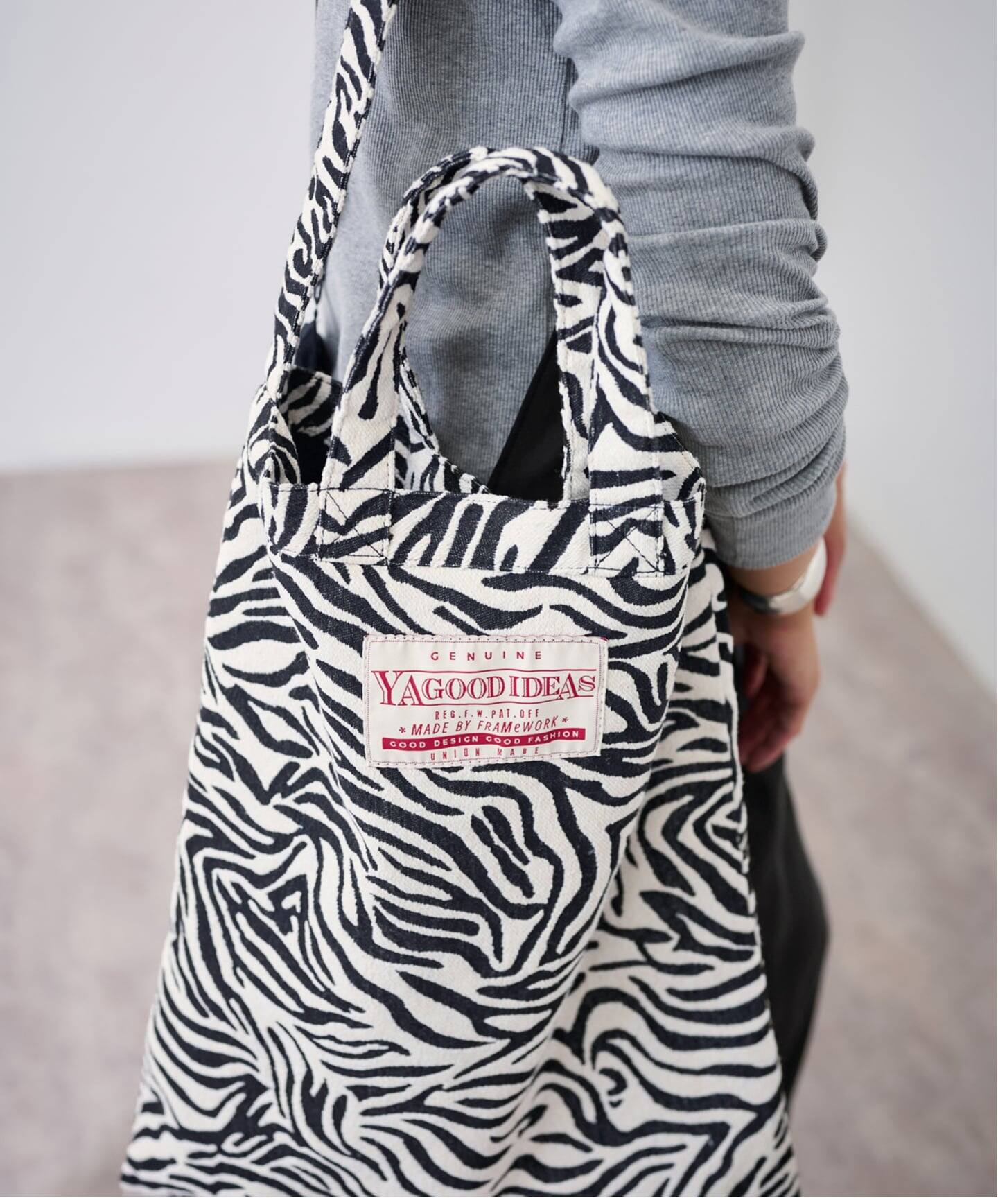 ≪追加≫YA GOOD IDEAS BIG TAG FABRIC トート 2（トートバッグ 