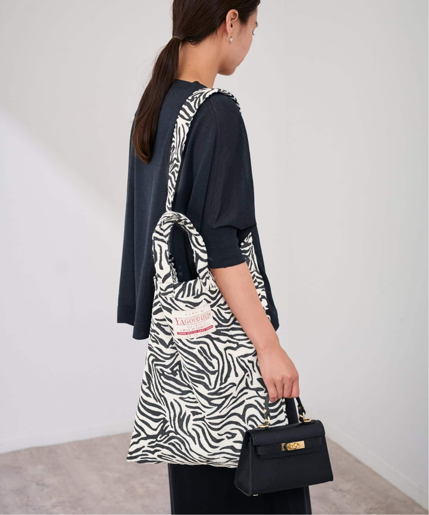 ≪追加予約≫YA GOOD IDEAS BIG TAG FABRIC トート 2（トートバッグ