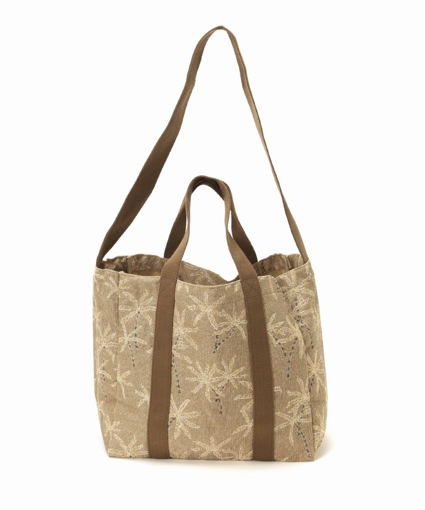 PAYDAY /ペイデイ 別注JACQUARD PALMTREE TOTE ポーチ（トートバッグ