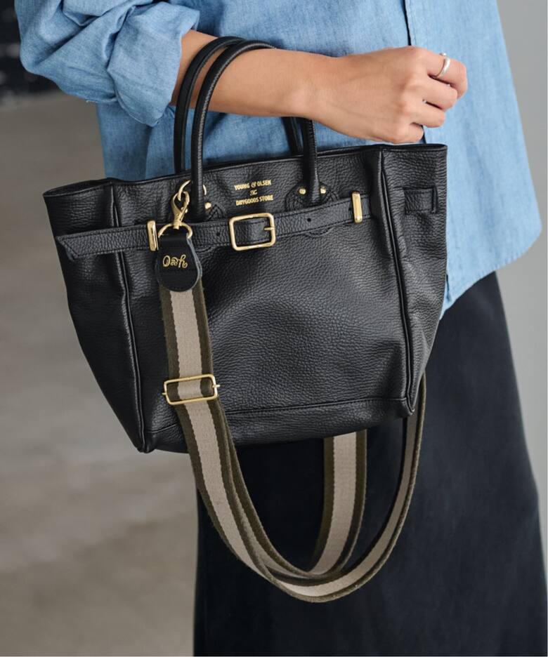 ≪WEB限定 / 追加≫YOUNG&OLSEN 別注ストラップ付きベルトバッグ 