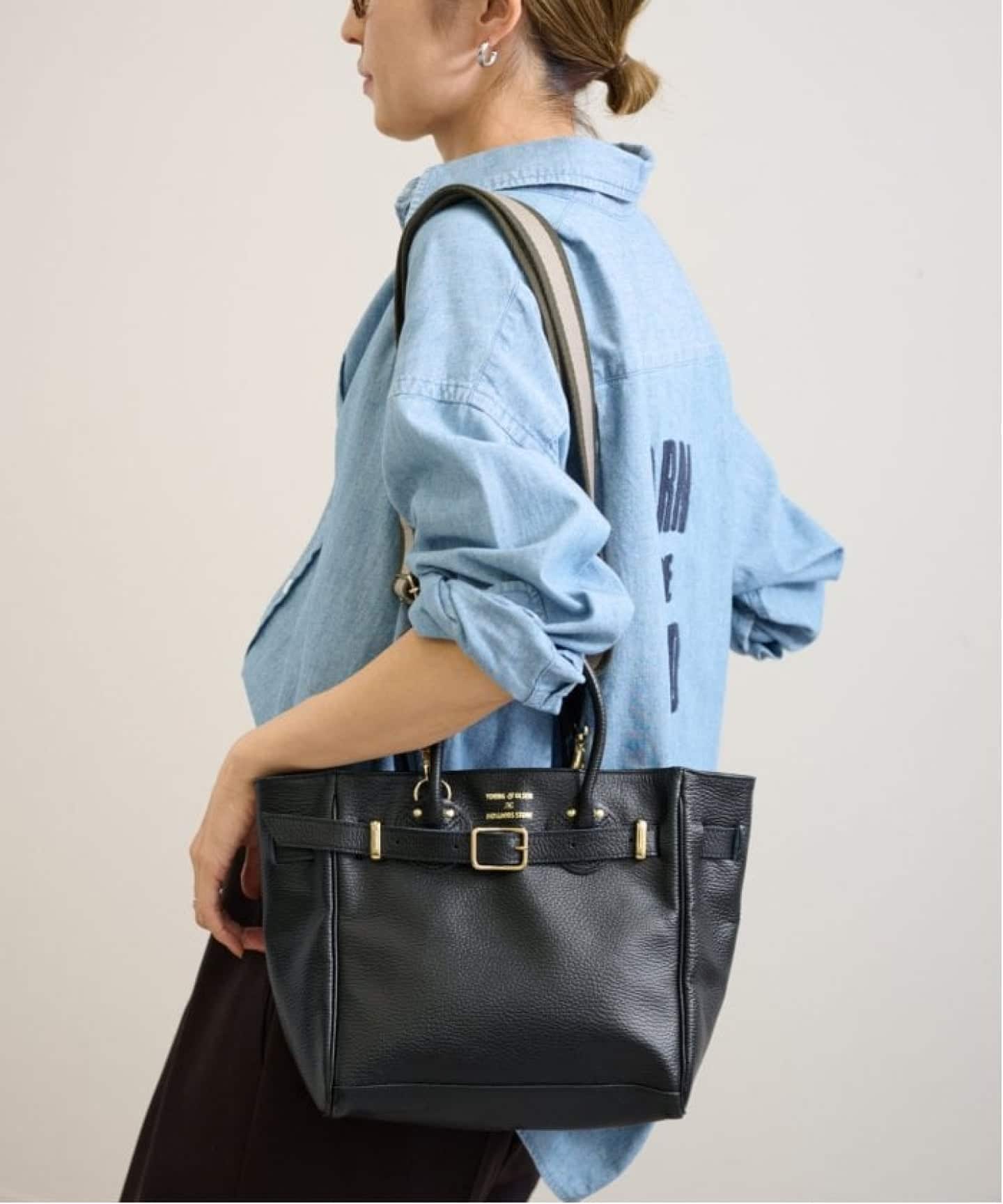 ≪WEB限定 / 追加≫YOUNG&OLSEN 別注ストラップ付きベルトバッグ