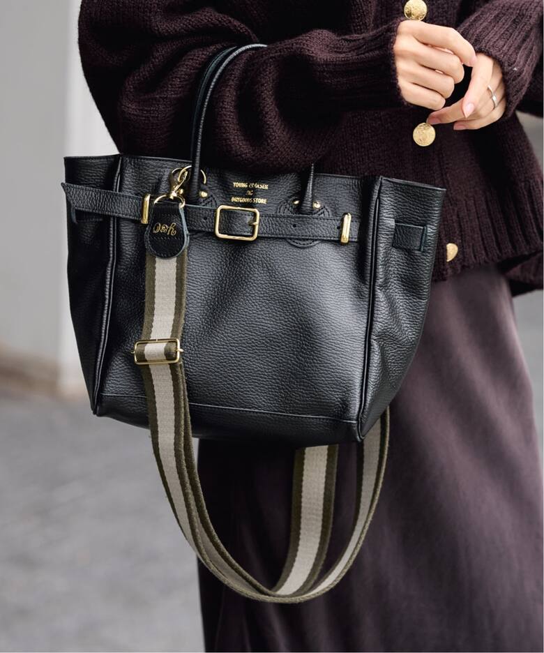 ≪WEB限定 / 追加≫YOUNG&OLSEN 別注ストラップ付きベルトバッグ 