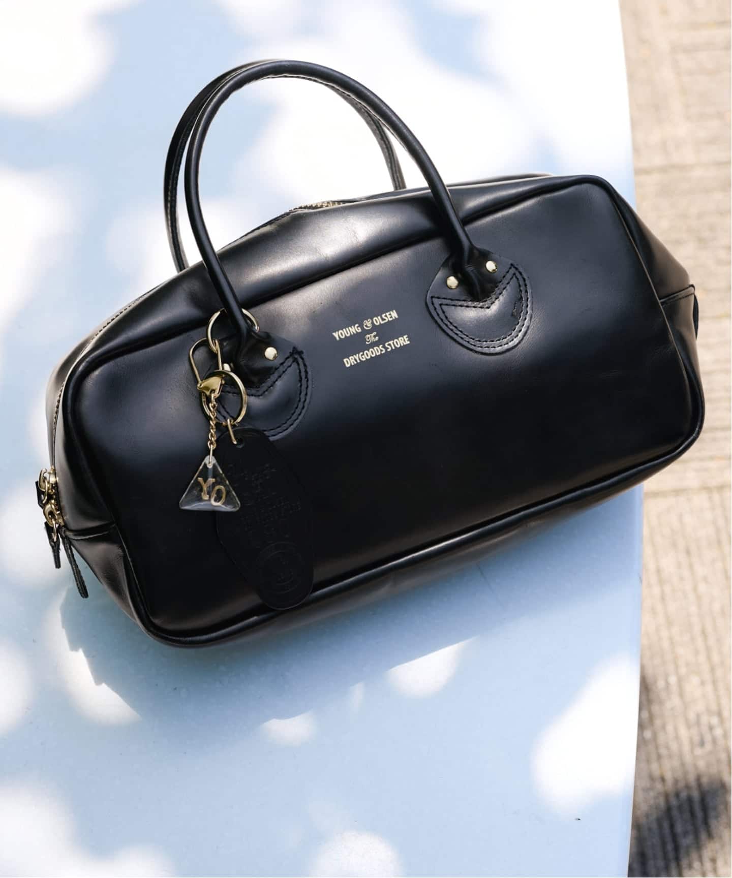 ≪WEB限定 / 追加≫YOUNGOLSEN 別注 CHARM WIDE BOTTLE BAG