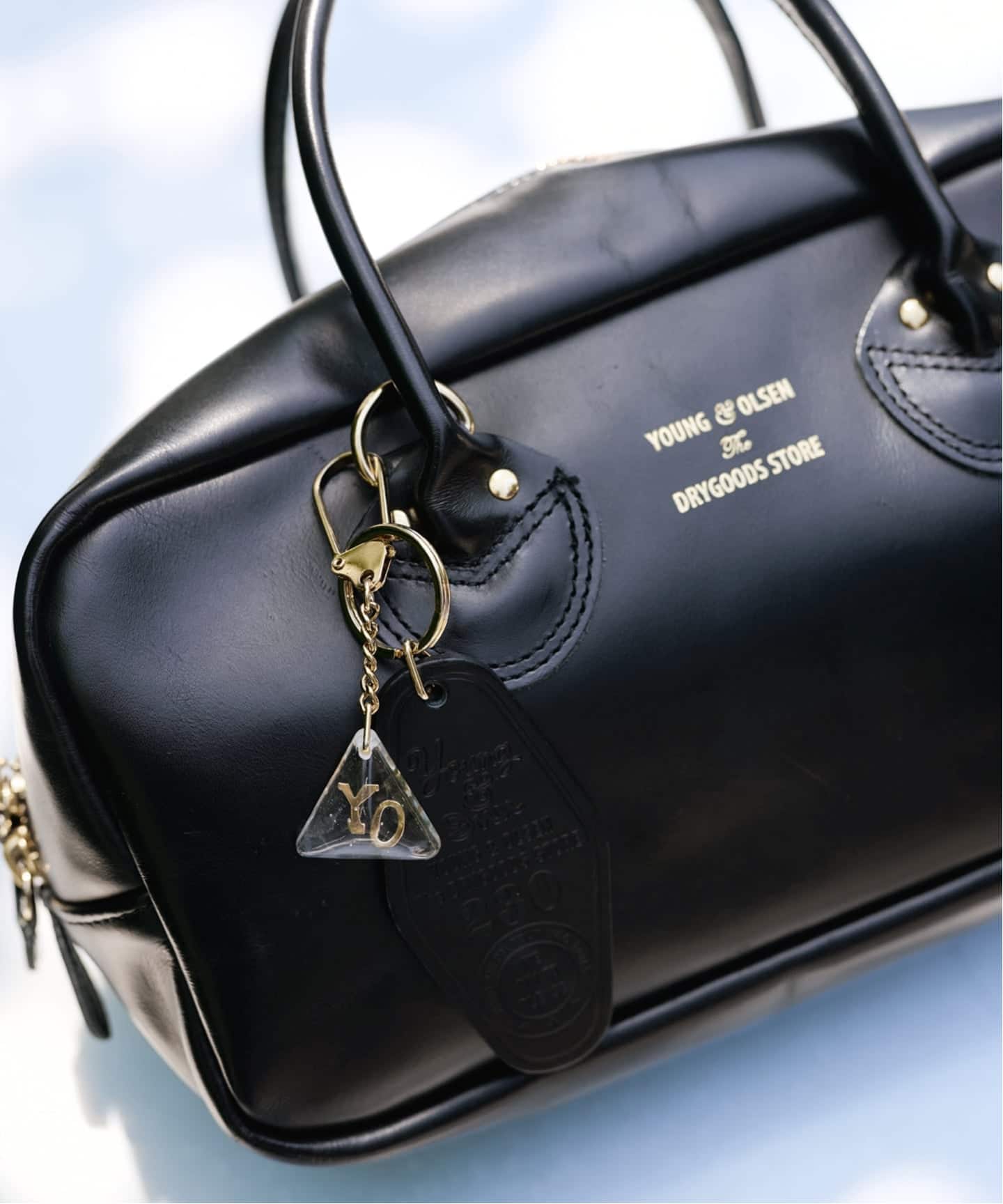 ≪WEB限定 / 追加≫YOUNGOLSEN 別注 CHARM WIDE BOTTLE BAG