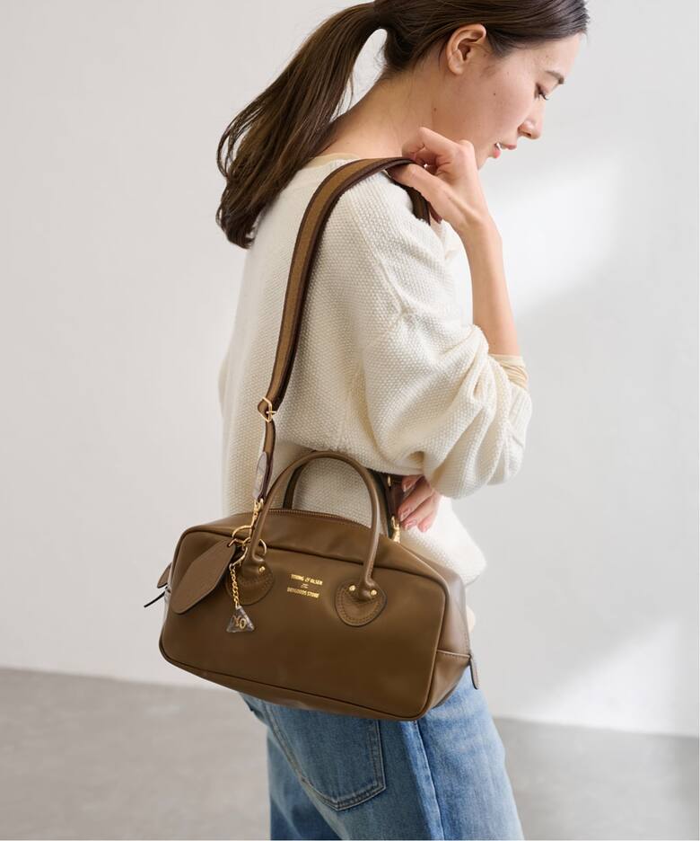 ≪WEB限定 / 追加≫YOUNGOLSEN 別注 CHARM WIDE BOTTLE BAG 
