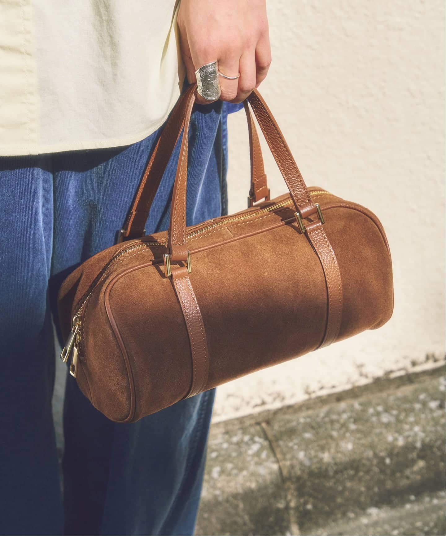 ≪追加予約≫AULENTTI/オウレンティ DUFFEL SHOULDER バッグ 2