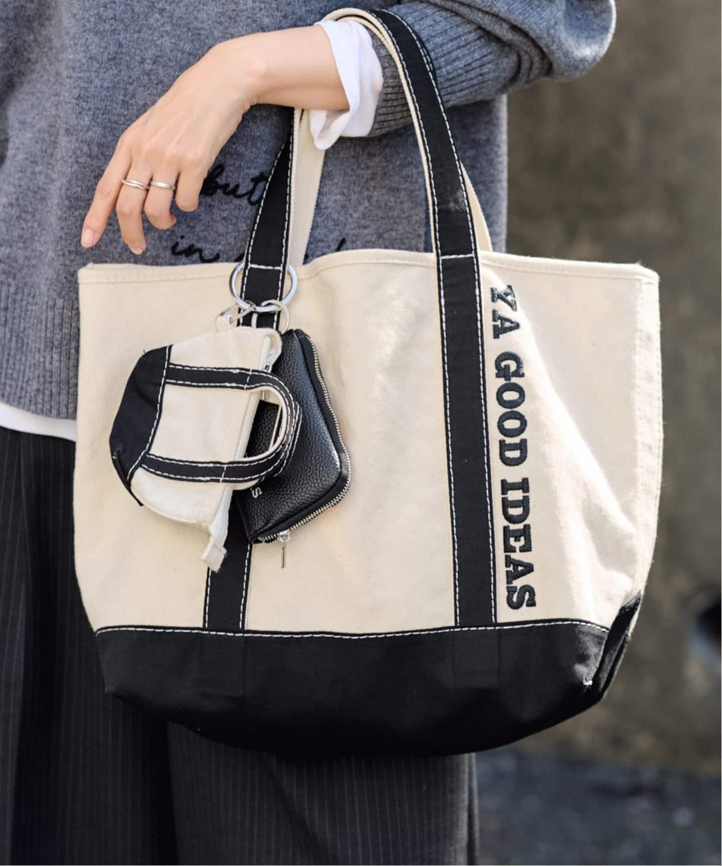 ≪WEB限定 / 追加予約≫YA GOOD IDEAS YA BIG&MINI TOTE M 2（トート