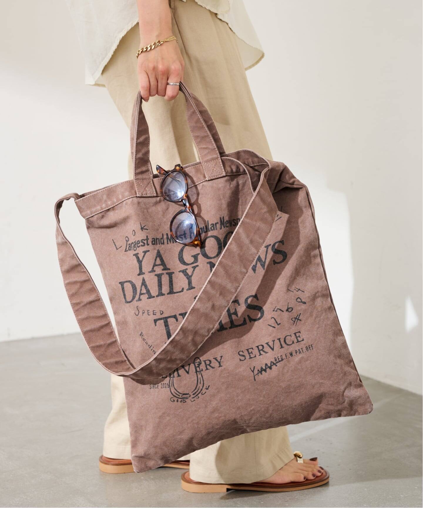 ≪WEB限定 / 追加≫YA GOOD IDEAS YA GOOD DAILY NEWS TIMES 2（トート 