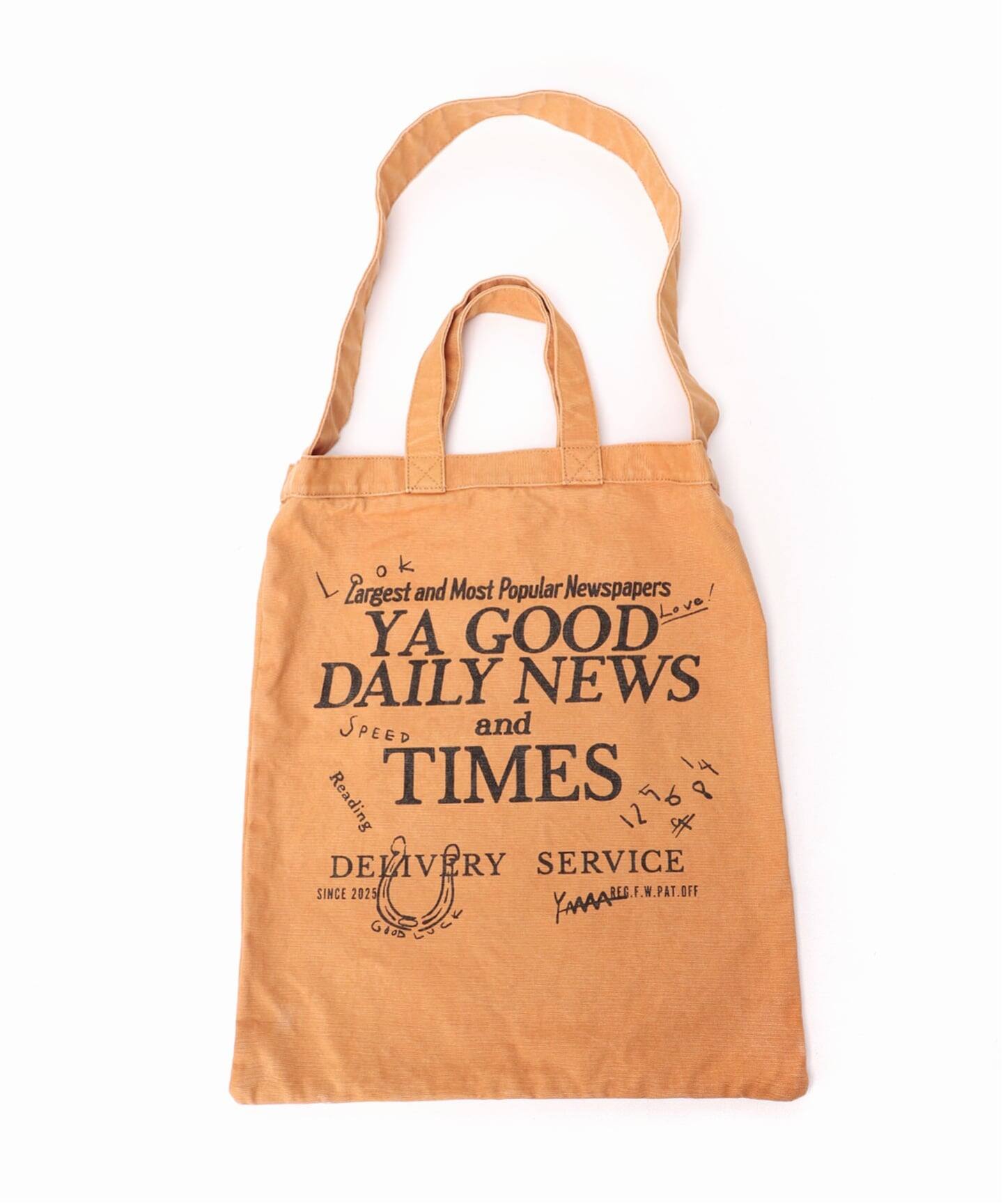 ≪WEB限定 / 追加≫YA GOOD IDEAS YA GOOD DAILY NEWS TIMES 2（トート 