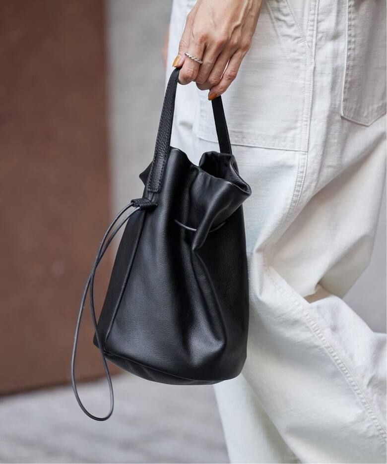 ≪WEB限定 / 追加予約≫MORMYRUS/モルミルス 巾着バッグ（ハンドバッグ 