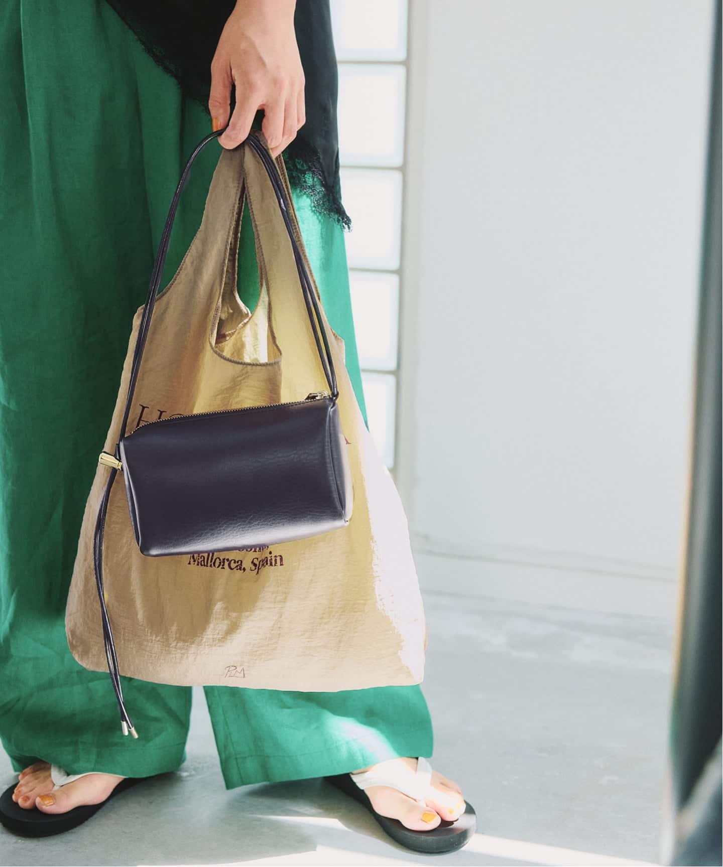 ≪WEB限定 / 追加≫SKIN 別注MINI BAG PACKABLE TOTE 2（ショルダー