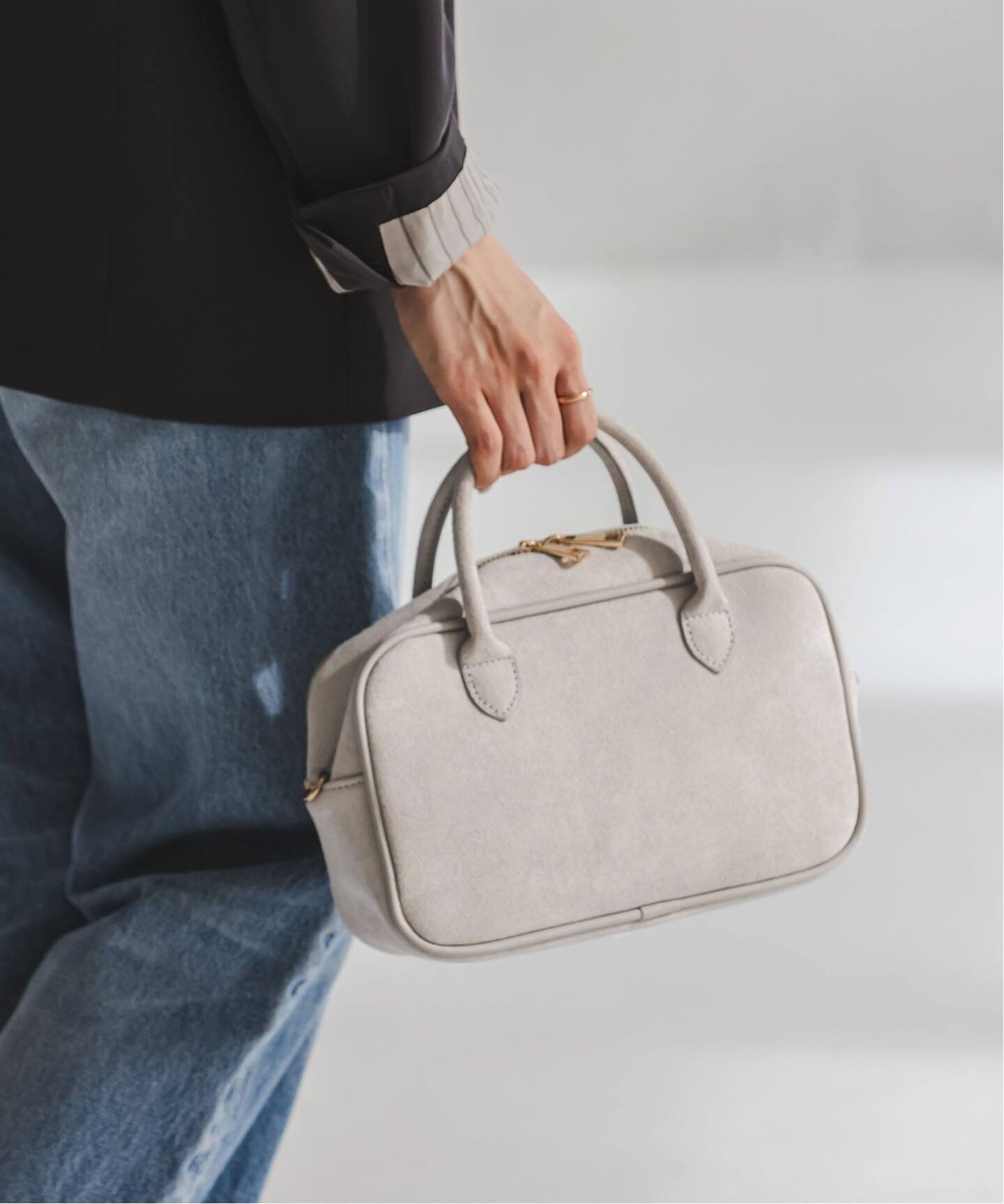 追加・NOBLE別注カラー》VELETTO/ベレット エコスウェードボストン 