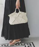 mica della valle/ミカデラヴァッレ Romana レザーメッシュバッグ