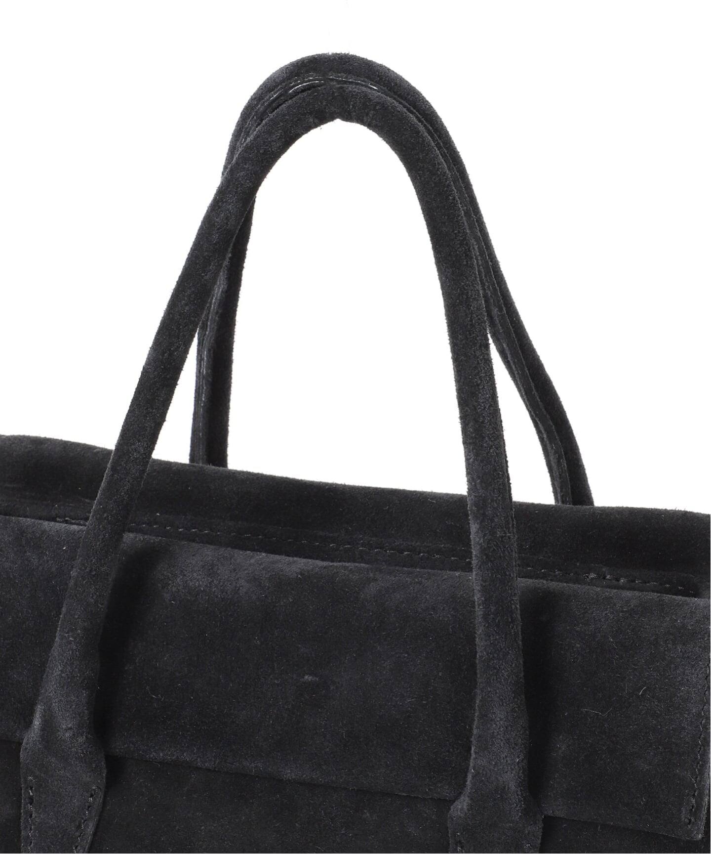 AULENTTI（オウレンティ）スエード ハンドバッグ ブラウン AULENTTI/オウレンティ スウェードフラップBAG（ハンドバッグ）｜NOBLE