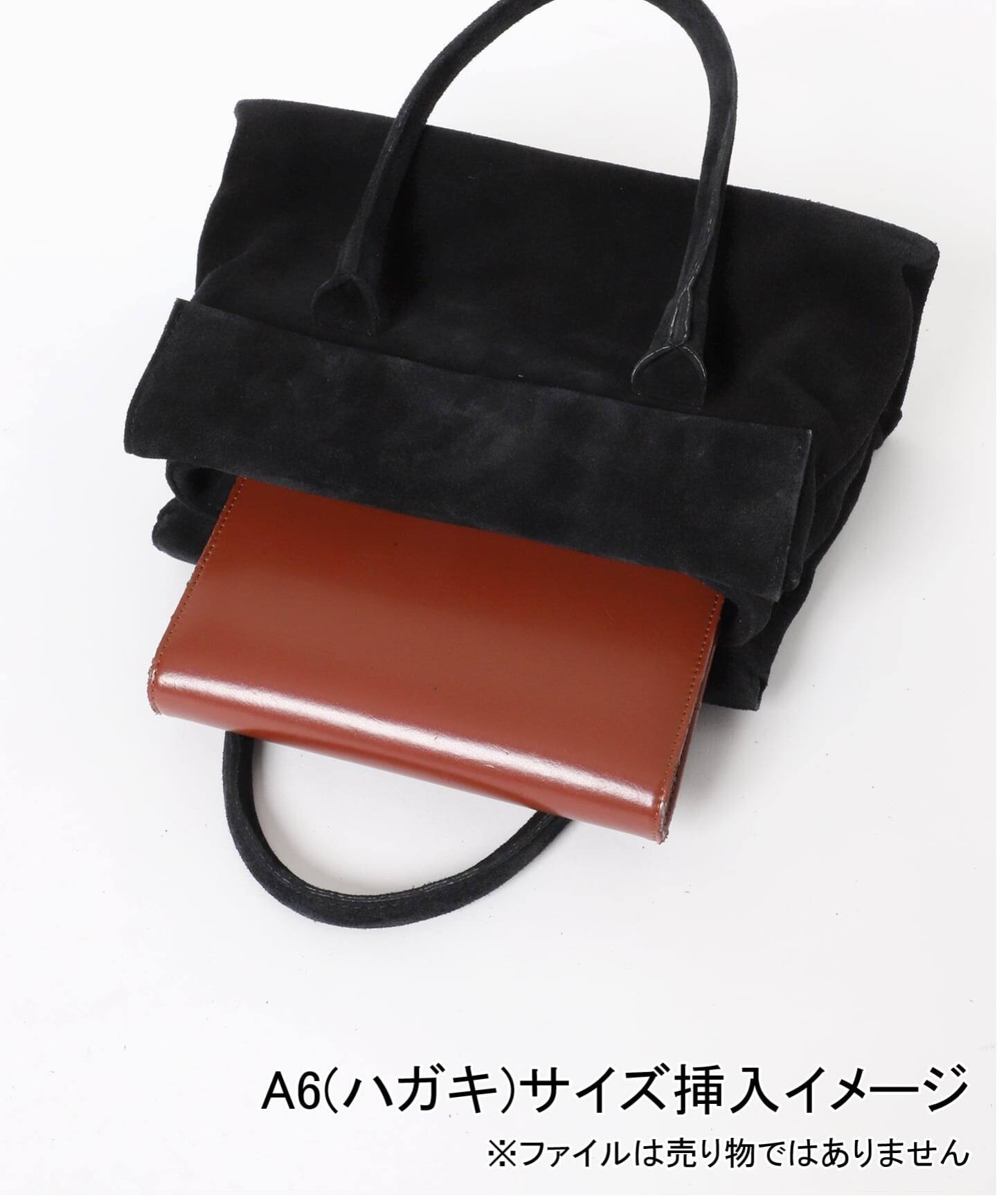 AULENTTI/オウレンティ スウェードフラップBAG（ハンドバッグ）｜NOBLE