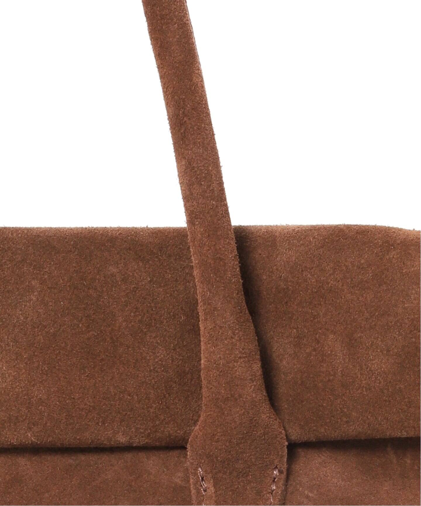 AULENTTI/オウレンティ スウェードフラップBAG（ハンドバッグ）｜NOBLE