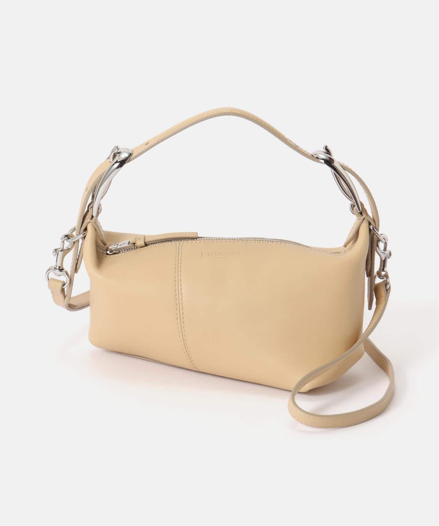 J&M DAVIDSON ショルダーバッグ ベージュ J&M DAVIDSON/ジェイアンドエムデヴィッドソン TWIST（ショルダー