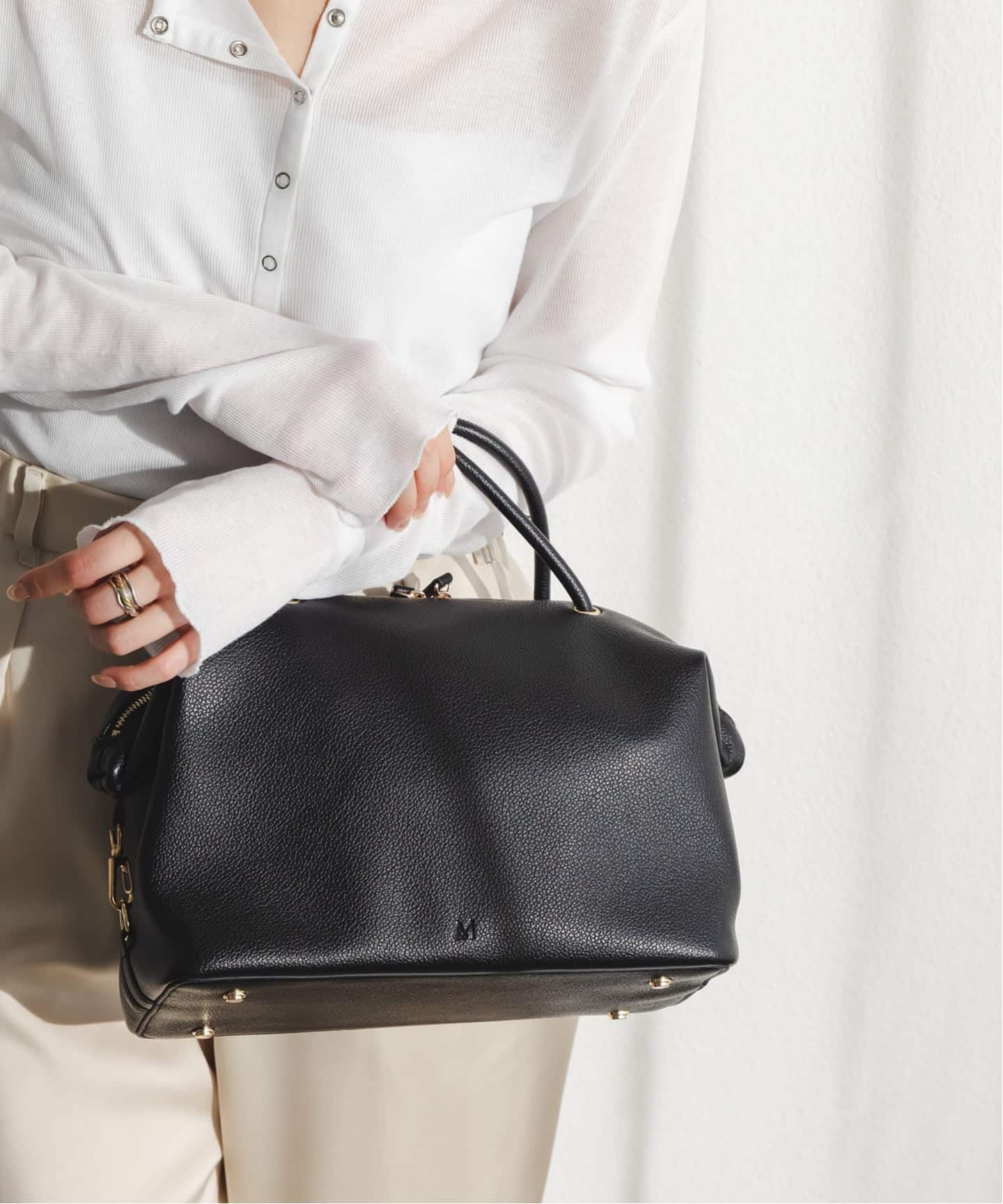 追加予約・新色カラー別注》&MyuQ/アンドミューク TAMTON ボストン