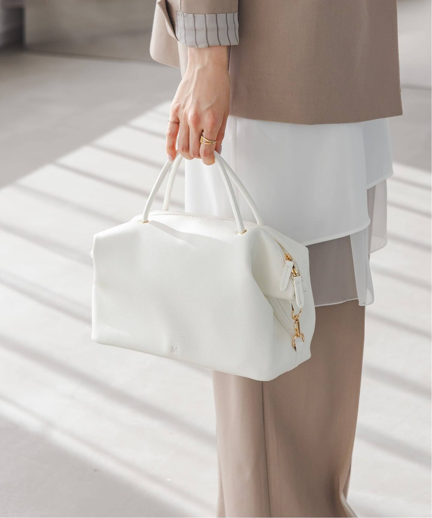 追加・新色カラー別注》&MyuQ/アンドミューク TAMTON ボストンバッグ