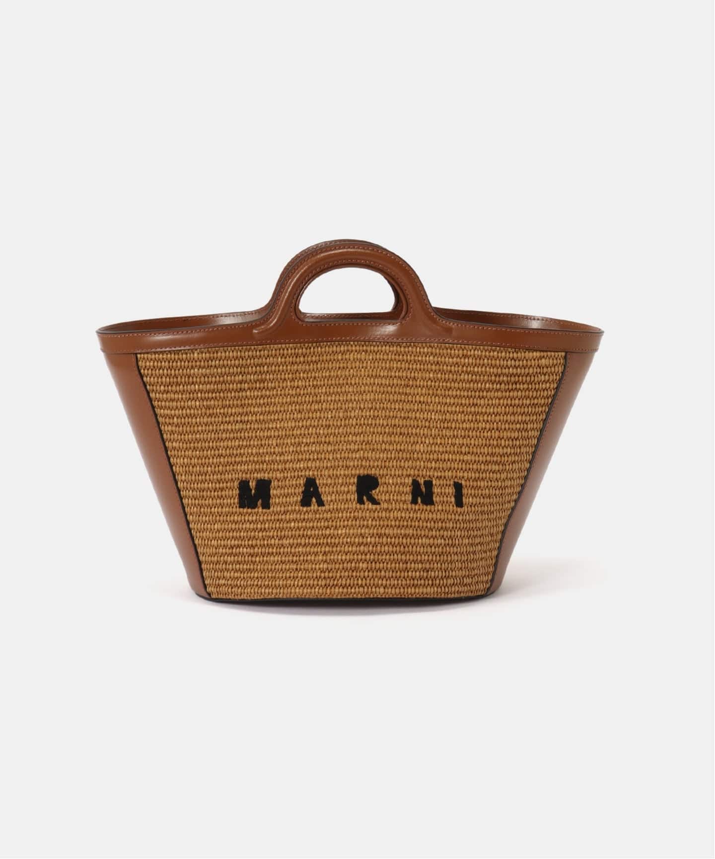 /MARNI ブラック かごバッグ/限定値下げ MARNI（マルニ） カゴバッグ ハンドバッグ ショルダーバッグ トロピカ