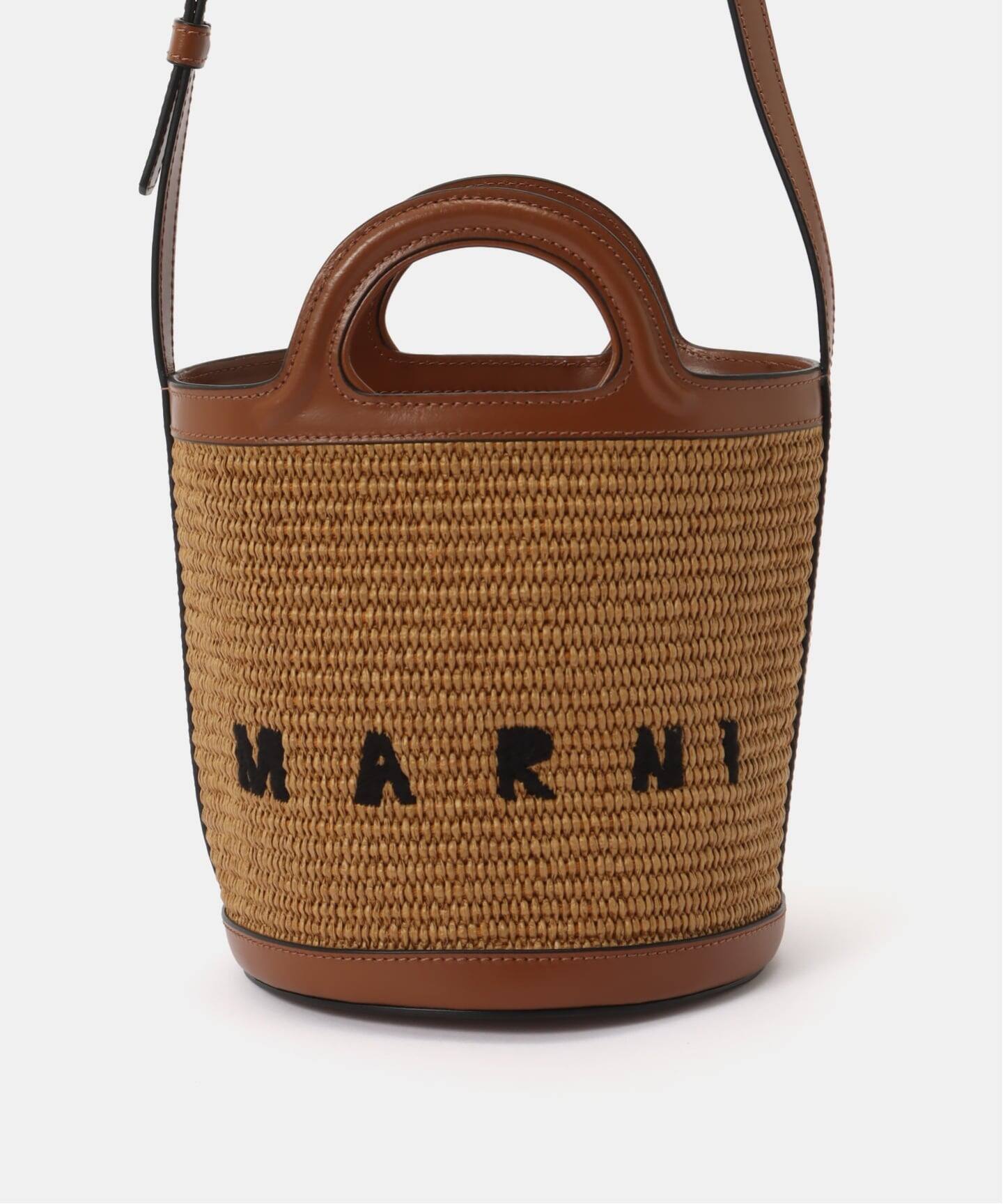 WEB＆東武池袋百貨店限定》MARNI /マルニ MINI BUCKET（かごバッグ 