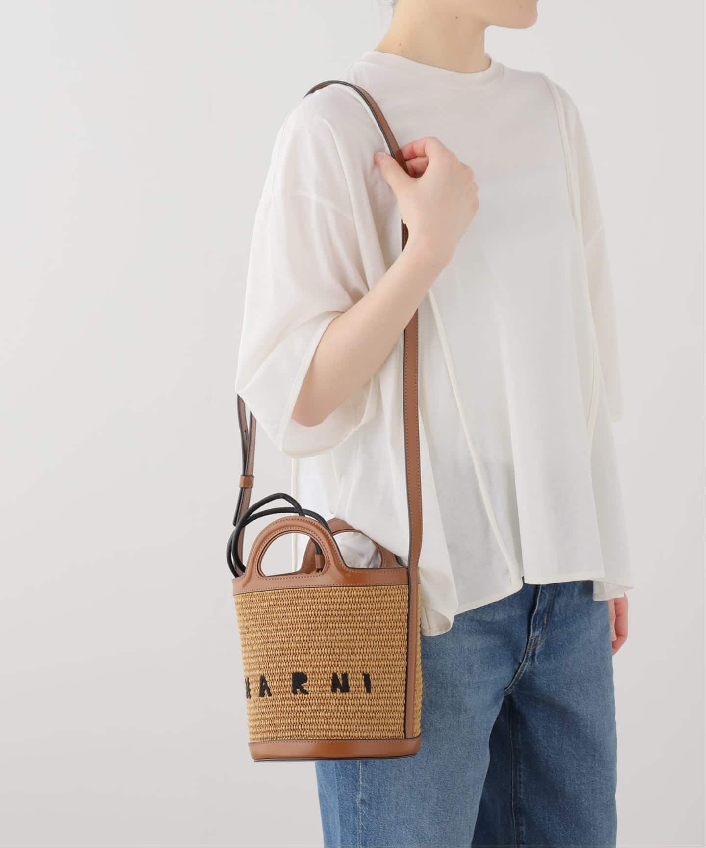 WEB＆東武池袋百貨店限定》MARNI /マルニ MINI BUCKET（かごバッグ
