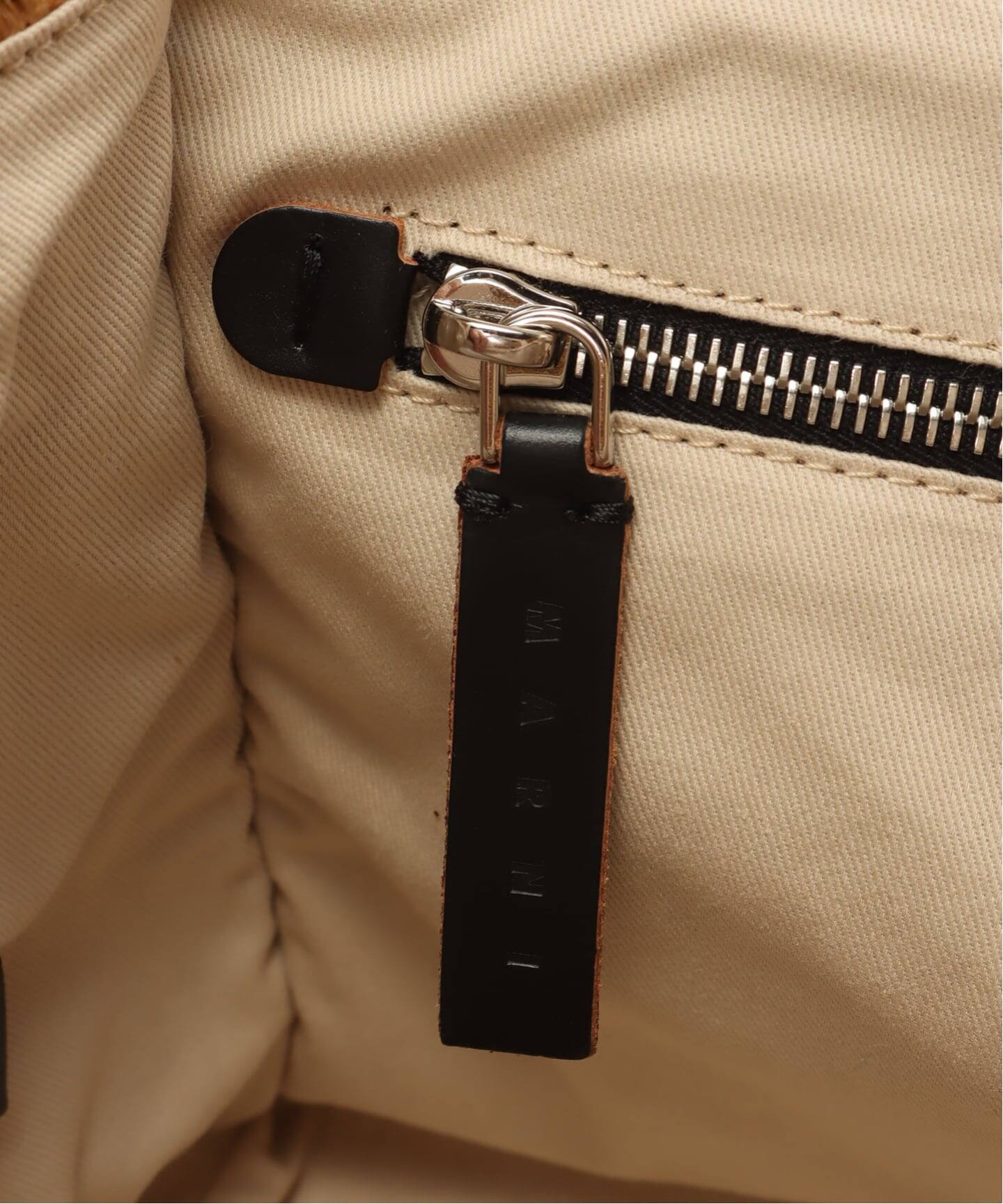MARNI マルニ 22SS CUBIC マルニグラム トロンプルイユ ショルダーバッグ  ブラウン MARNI（マルニ） ショルダーバッグ TROPICALIA トロピカリア マイクロ