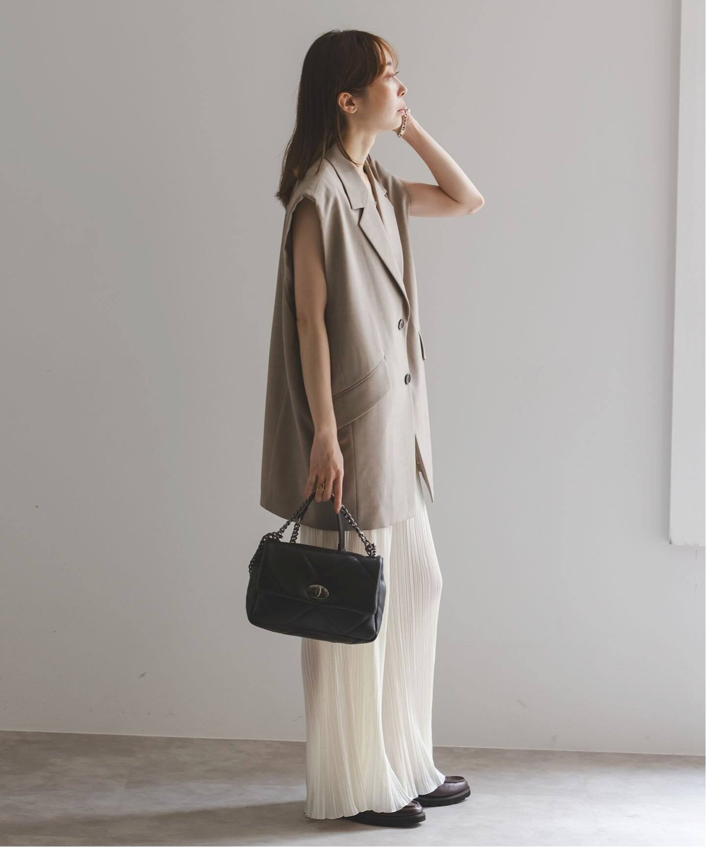 NOBLE別注・追加》Maison Vincent パッファーキルティングチェーン