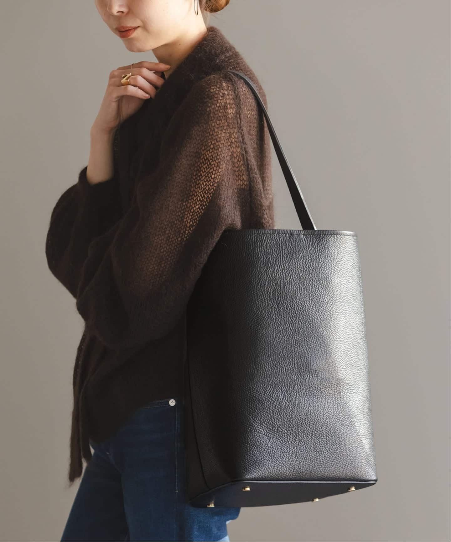 追加予約》INNUE/イヌエ レザートートBAG（ショルダーバッグ）｜NOBLE