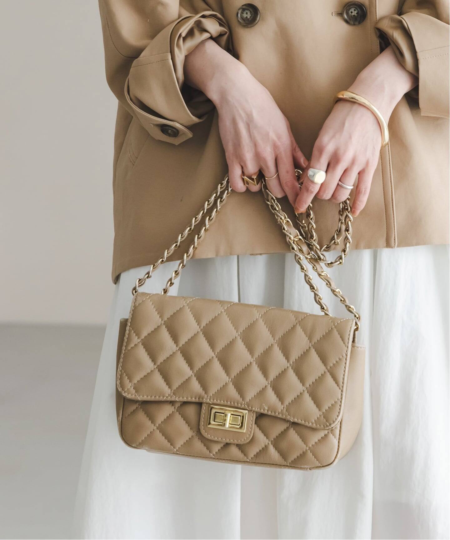 WEB限定追加予約4》Maison Vincent/メゾンヴァンサン チェーンバッグ