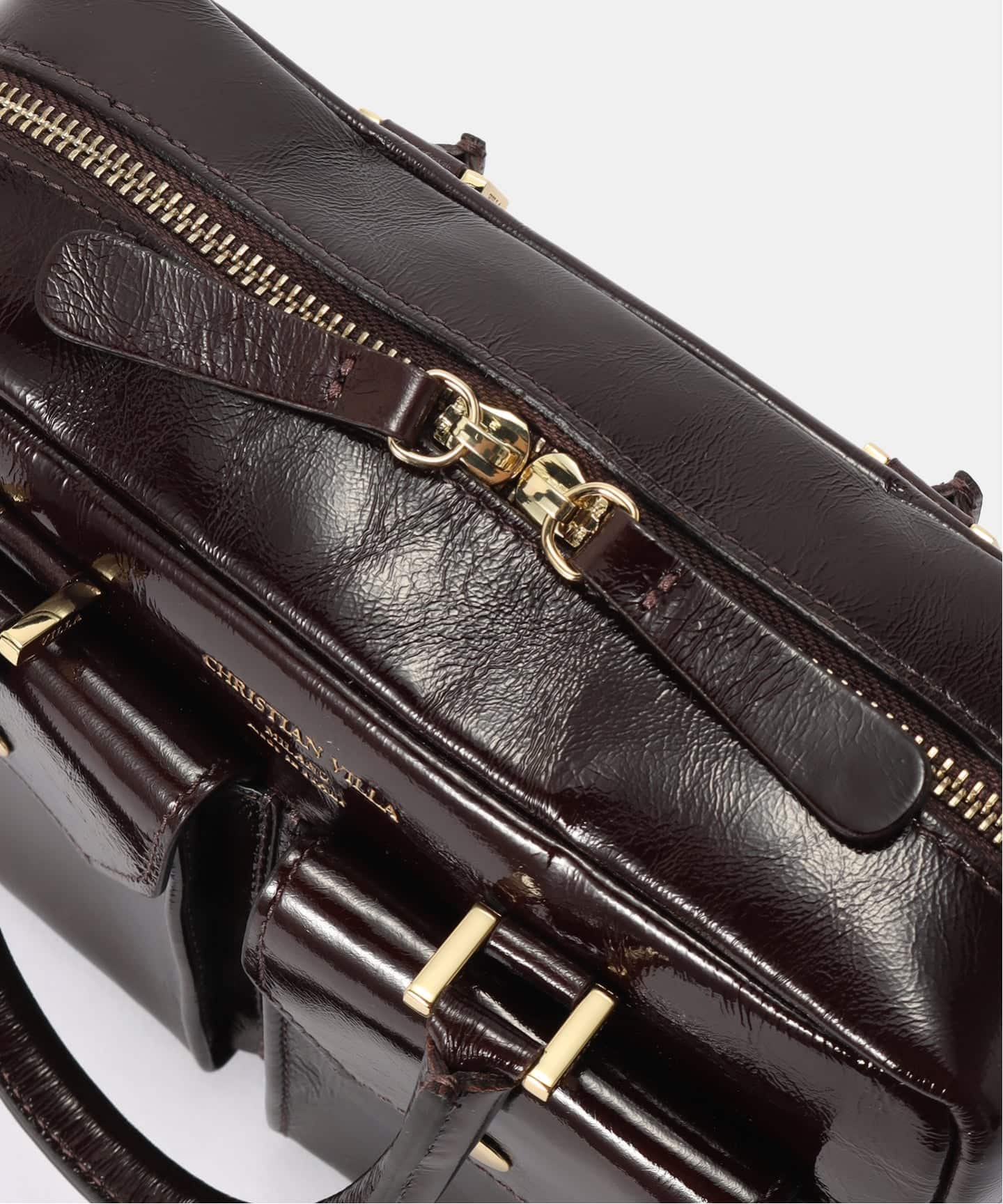 CHRISTIAN VILLA/クリスチャンヴィラ ダブルポケットボストンBAG