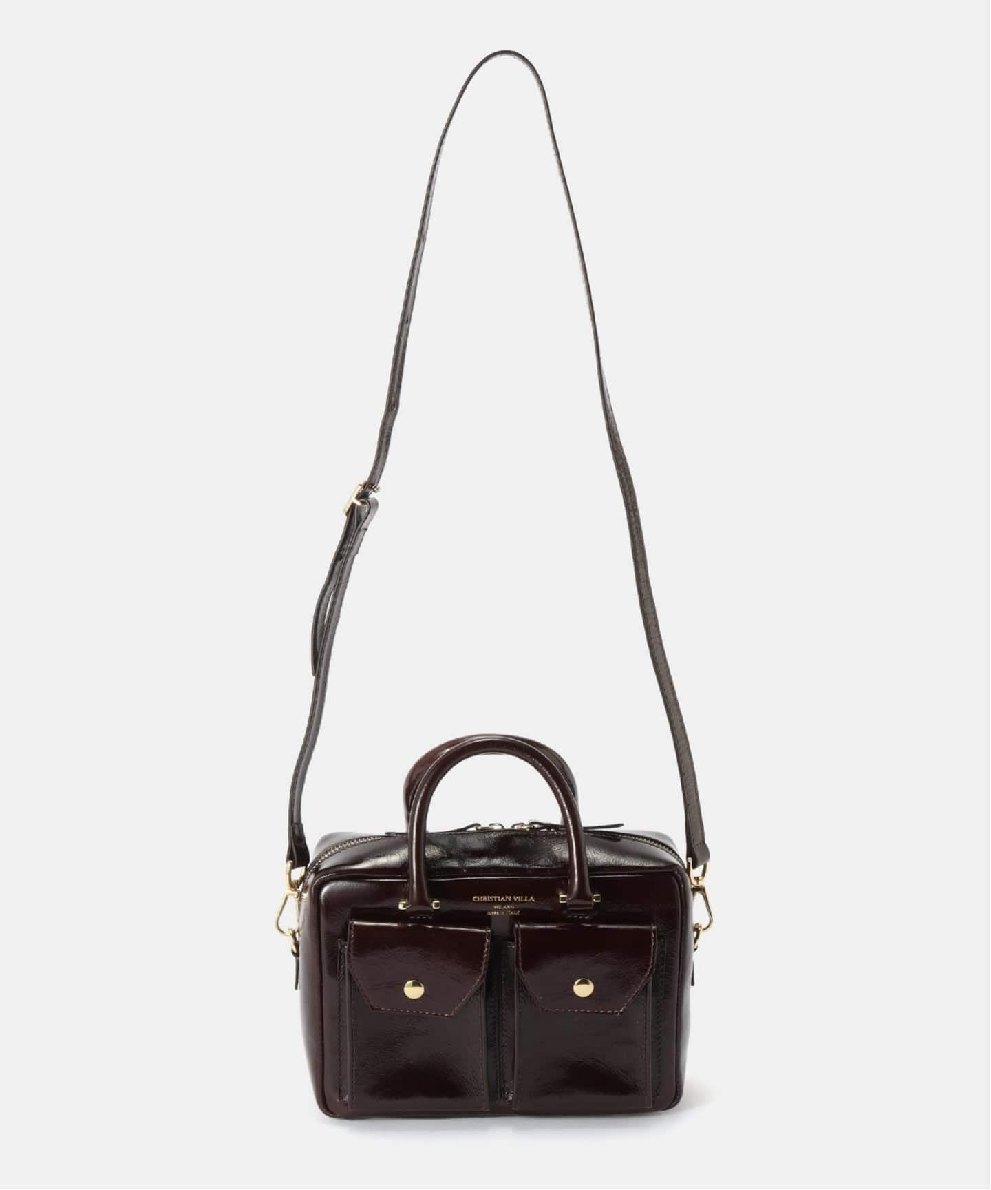 CHRISTIAN VILLA/クリスチャンヴィラ ダブルポケットボストンBAG