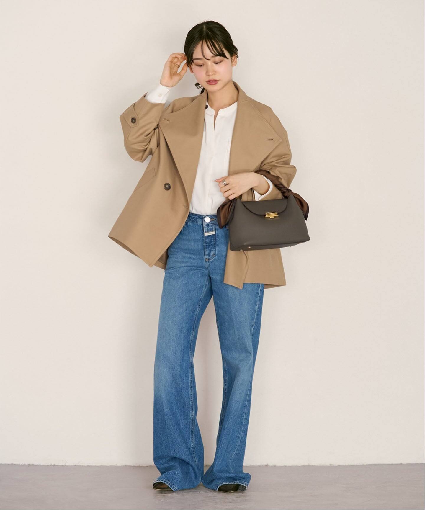 WEB・一部店舗限定追加》PUNTI./プンティ MAGNOLIA-HAND（ハンドバッグ