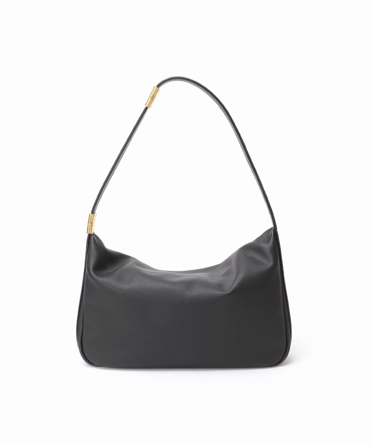 TOV トーヴ ショルダーバッグ　レザー　黒ブラック　シンプル上品　牛革 TOV/トーヴ DOUGH(ドウ)M（ショルダーバッグ）｜NOBLE（ノーブル）の