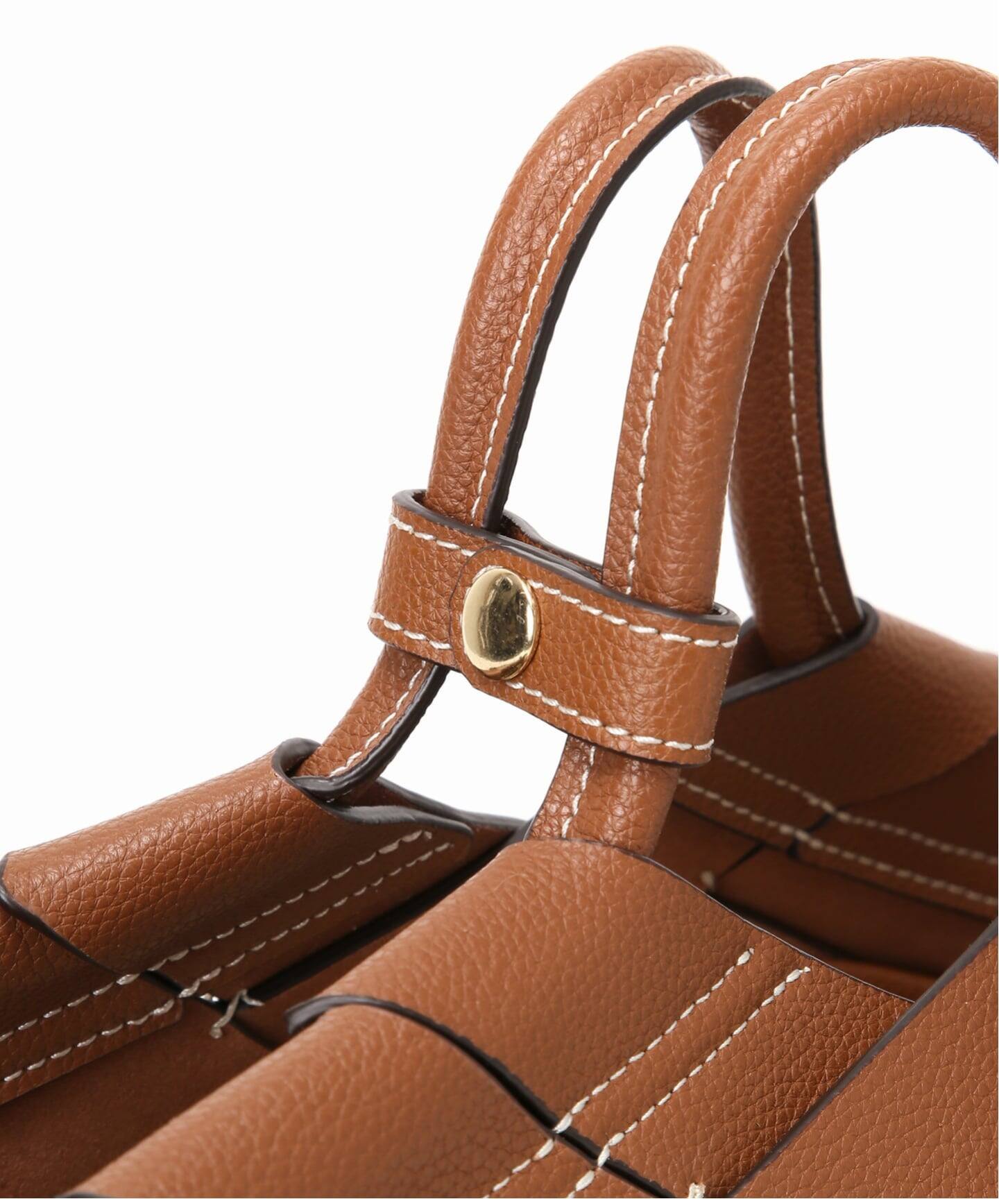 追加3》mica della valle Romana レザーメッシュバッグ（ショルダー 