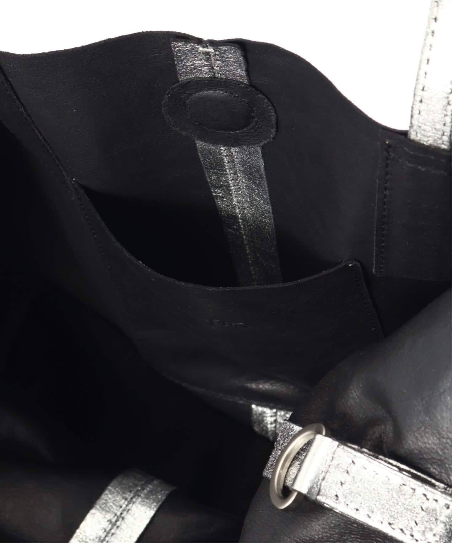 MORPHEE(モルフェ) 3WAY MEDIUM TOTE ナッパレザーシルバー（トート