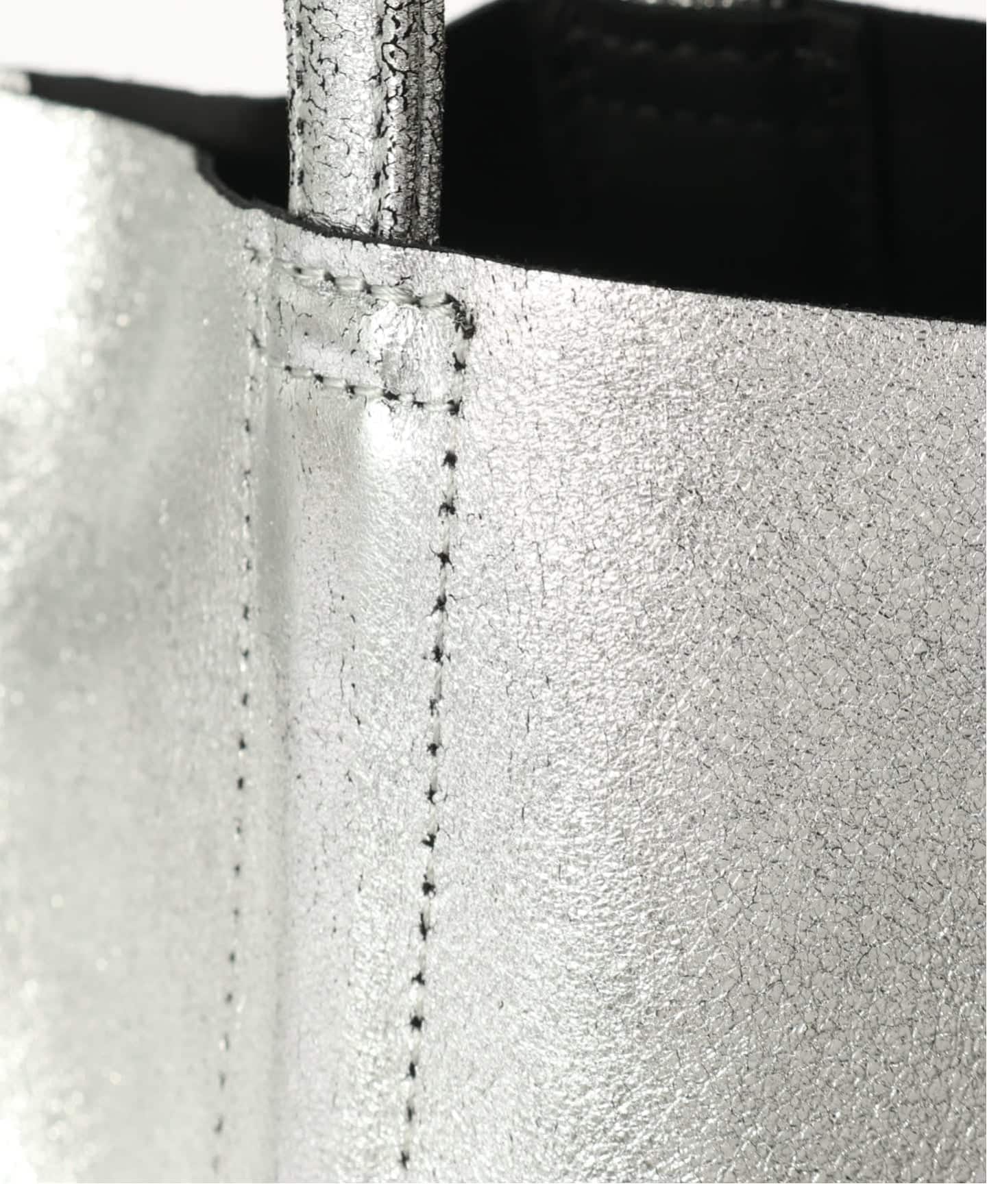 予約》MORPHEE(モルフェ) 3WAY LARGE TOTE ナッパレザーシルバー