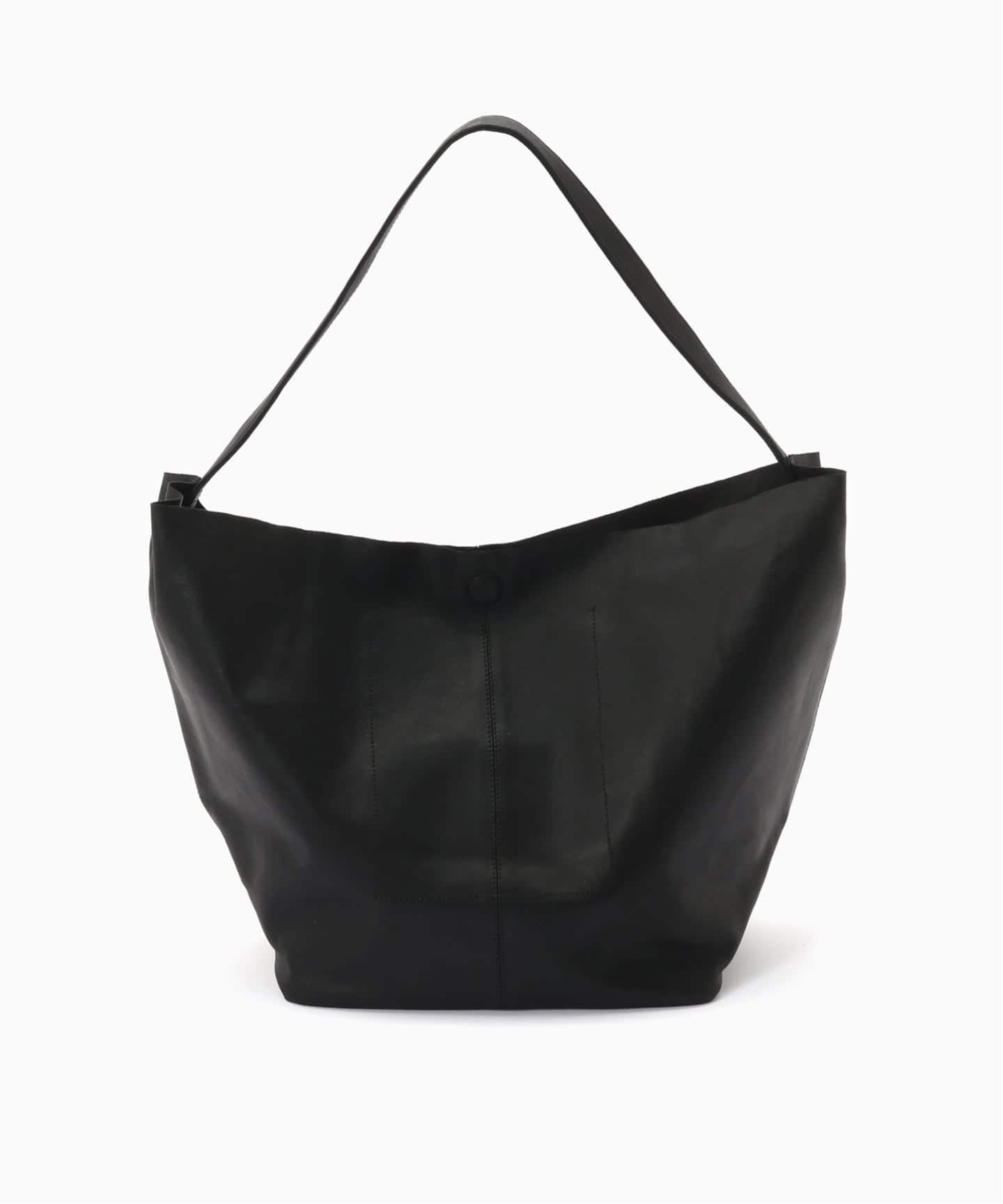 新品　Bösendorfer エコバッグ 黒　オーストリア MORPHEE(モルフェ) BUKET BAG-L ナッパレザー（トートバッグ